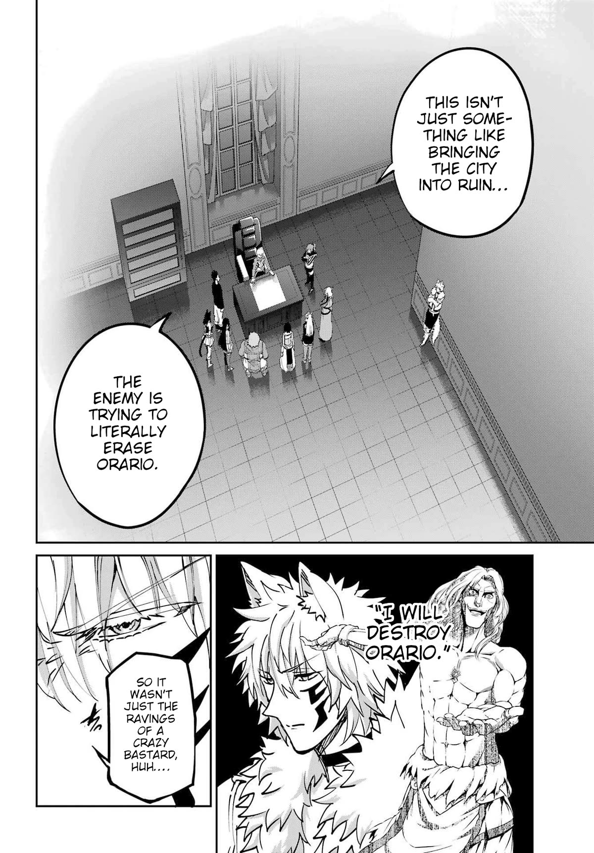 Dungeon ni Deai o Motomeru no wa Machigatte Iru Darou ka Gaiden - Sword Oratoria Chapter 114 page 25 - Chapter 114: Whispering