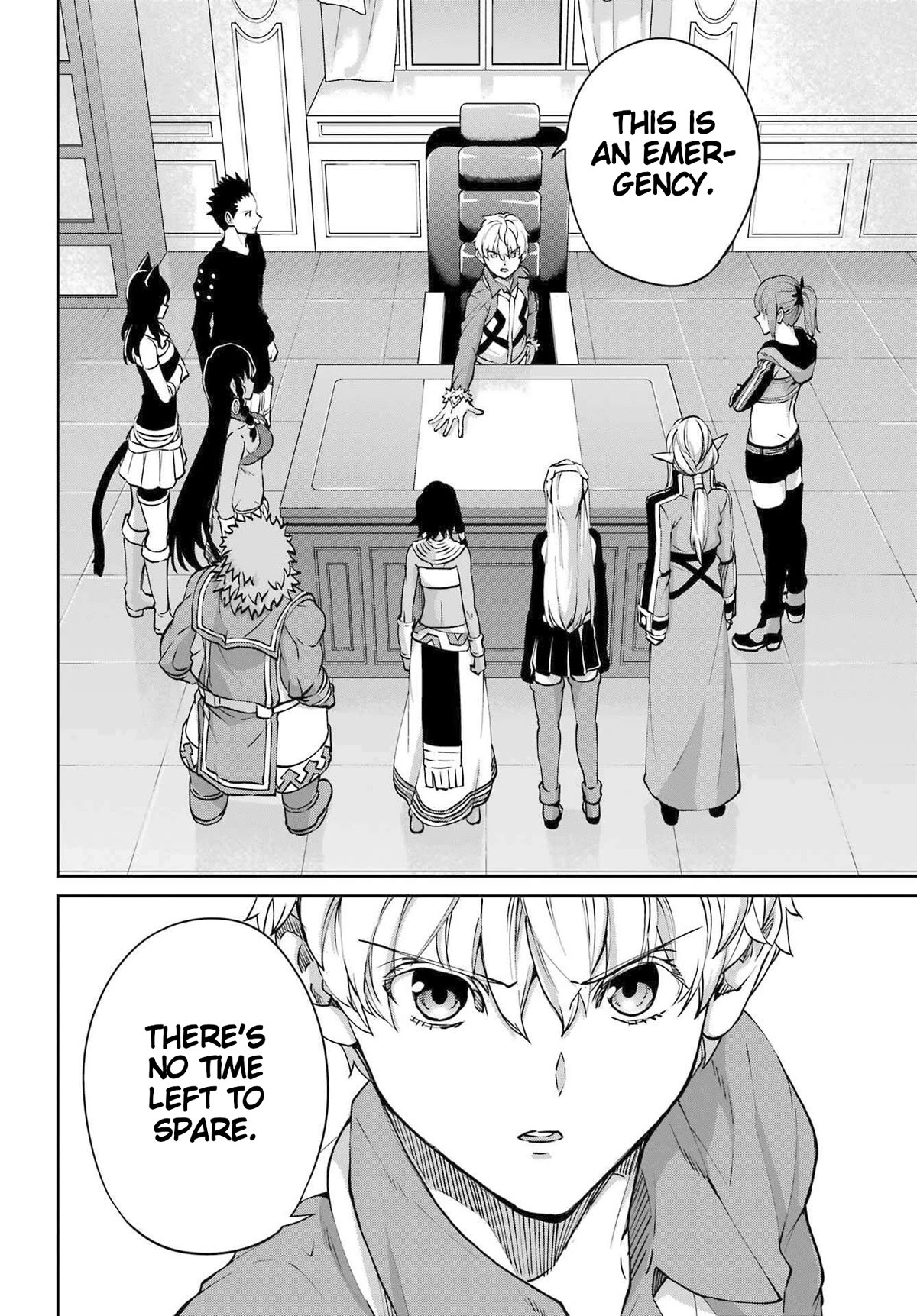 Dungeon ni Deai o Motomeru no wa Machigatte Iru Darou ka Gaiden - Sword Oratoria Chapter 114 page 27 - Chapter 114: Whispering