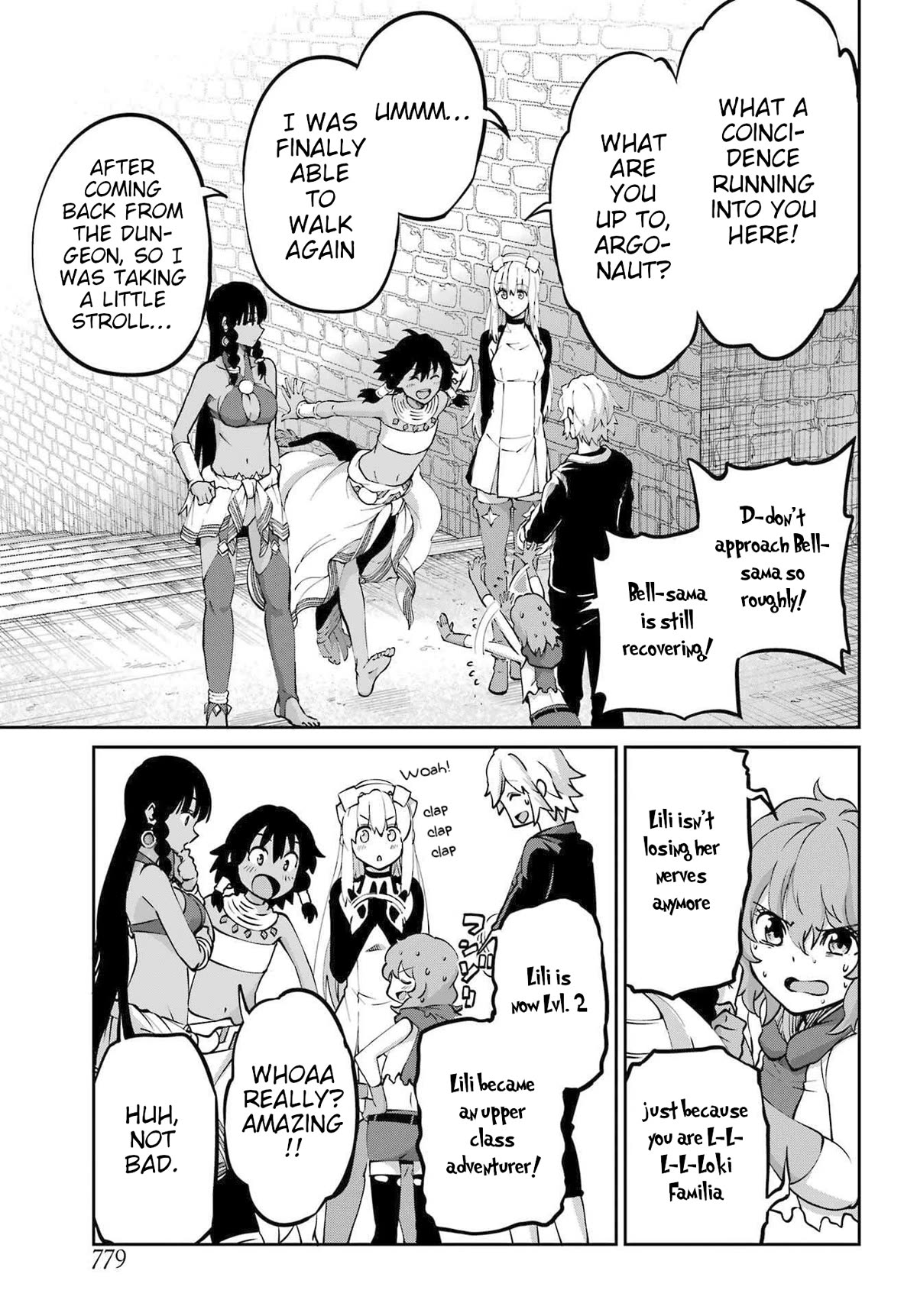 Dungeon ni Deai o Motomeru no wa Machigatte Iru Darou ka Gaiden - Sword Oratoria Chapter 114 page 3 - Chapter 114: Whispering