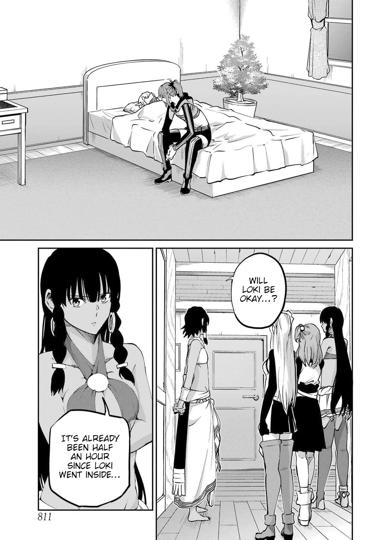 Dungeon ni Deai o Motomeru no wa Machigatte Iru Darou ka Gaiden - Sword Oratoria Chapter 114 page 34 - Chapter 114: Whispering