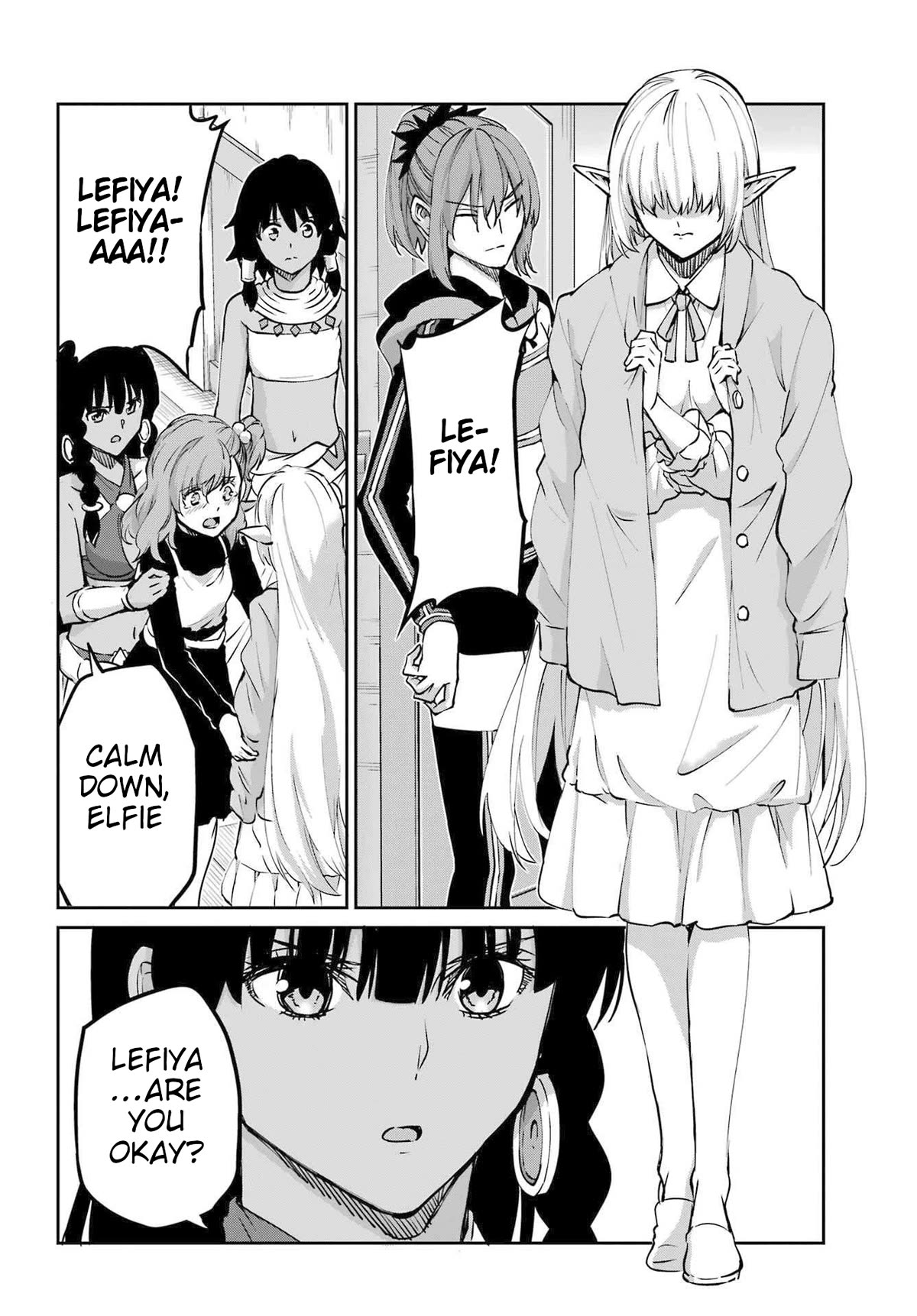 Dungeon ni Deai o Motomeru no wa Machigatte Iru Darou ka Gaiden - Sword Oratoria Chapter 114 page 37 - Chapter 114: Whispering