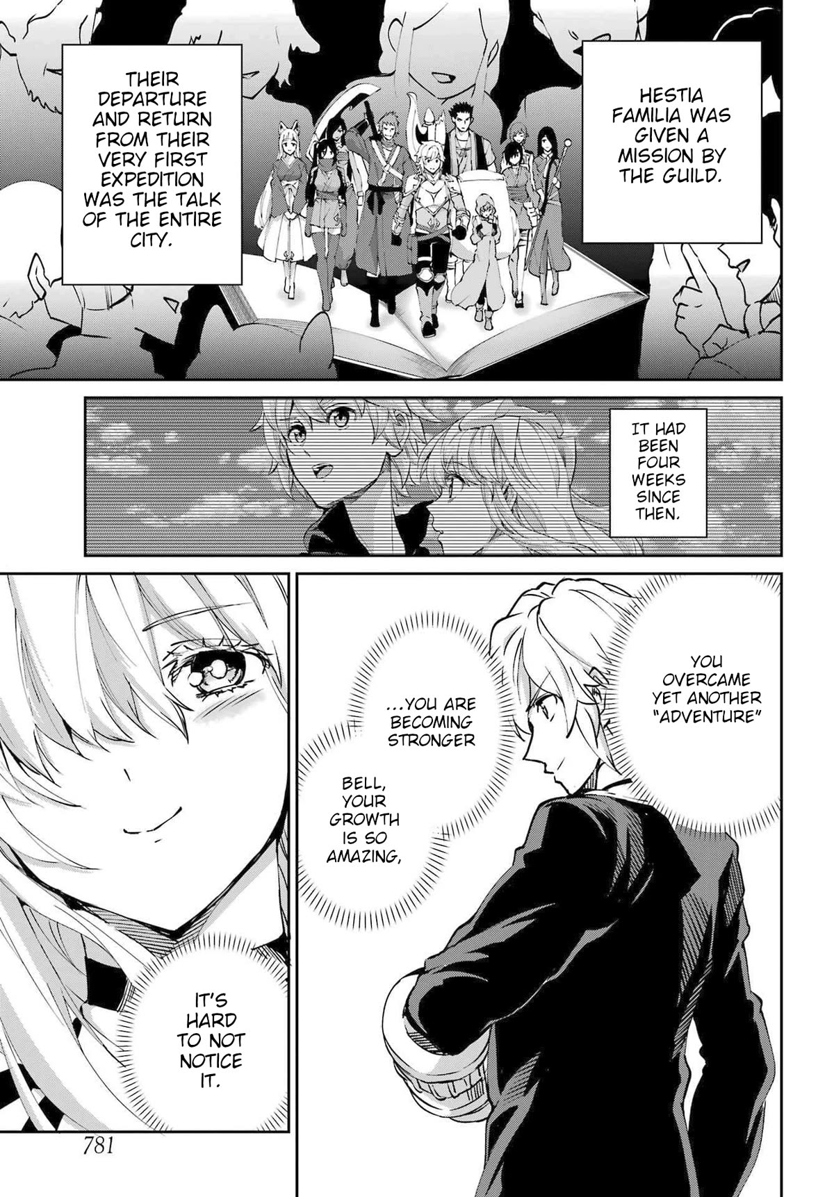 Dungeon ni Deai o Motomeru no wa Machigatte Iru Darou ka Gaiden - Sword Oratoria Chapter 114 page 5 - Chapter 114: Whispering