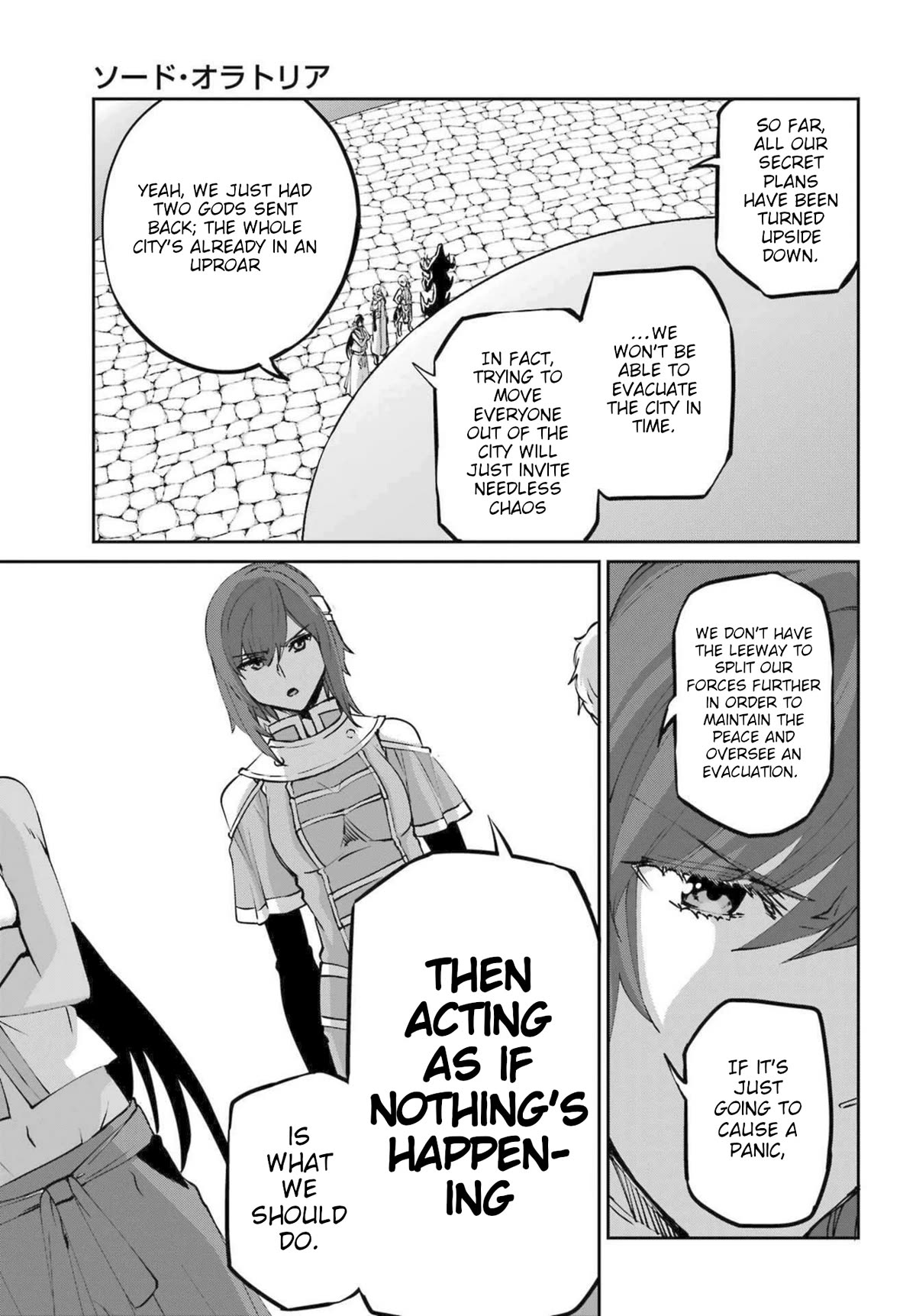 Dungeon ni Deai o Motomeru no wa Machigatte Iru Darou ka Gaiden - Sword Oratoria Chapter 115 page 30 - Chapter 115: Time Limit