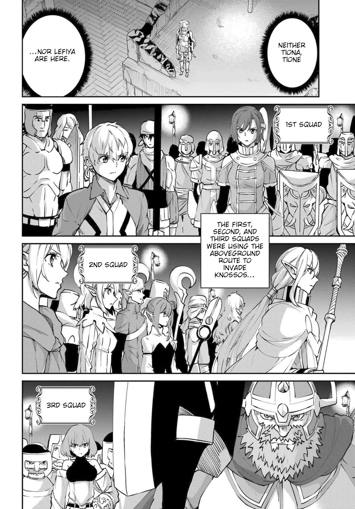 Dungeon ni Deai o Motomeru no wa Machigatte Iru Darou ka Gaiden - Sword Oratoria Chapter 116 page 10 - Chapter 116: War Cry