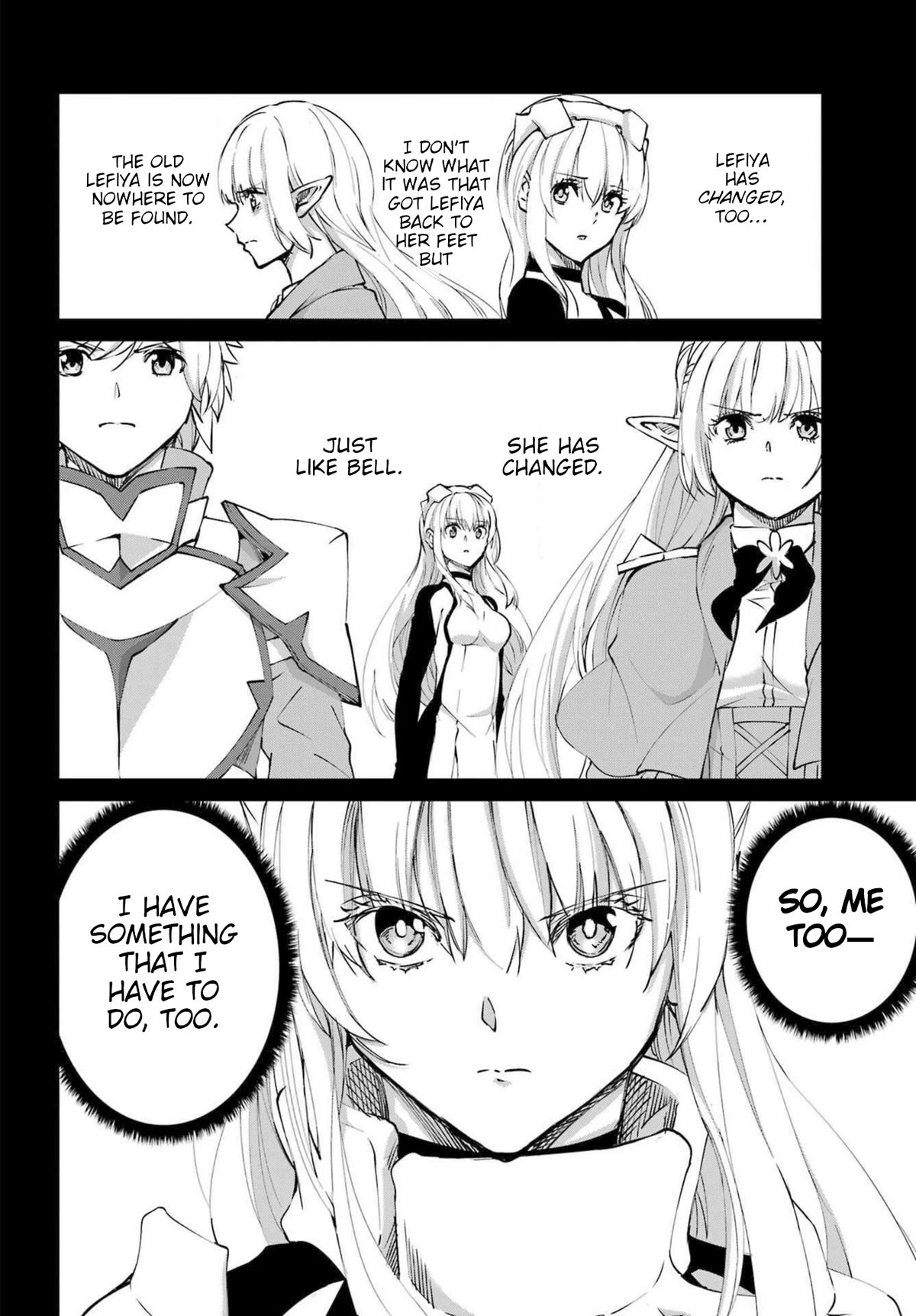 Dungeon ni Deai o Motomeru no wa Machigatte Iru Darou ka Gaiden - Sword Oratoria Chapter 116 page 12 - Chapter 116: War Cry
