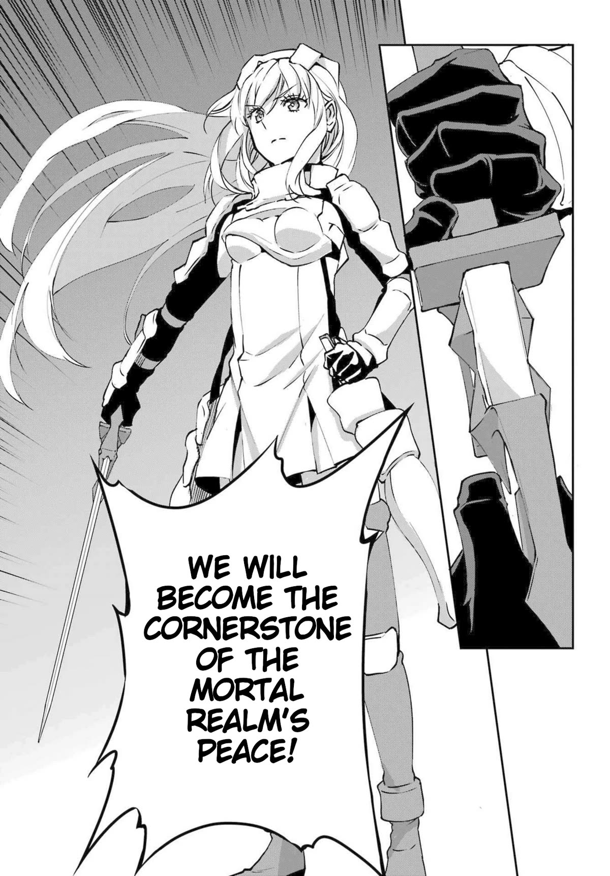 Dungeon ni Deai o Motomeru no wa Machigatte Iru Darou ka Gaiden - Sword Oratoria Chapter 116 page 23 - Chapter 116: War Cry