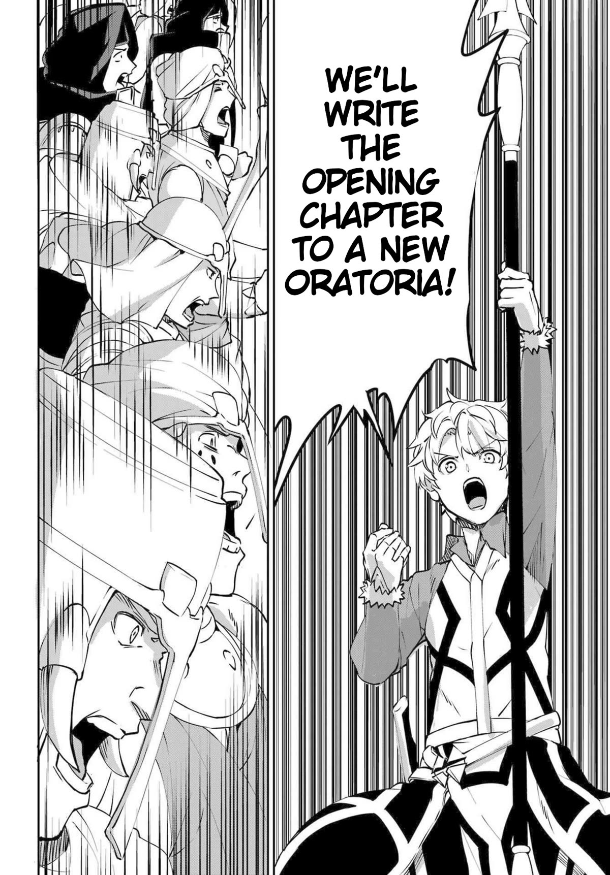 Dungeon ni Deai o Motomeru no wa Machigatte Iru Darou ka Gaiden - Sword Oratoria Chapter 116 page 24 - Chapter 116: War Cry