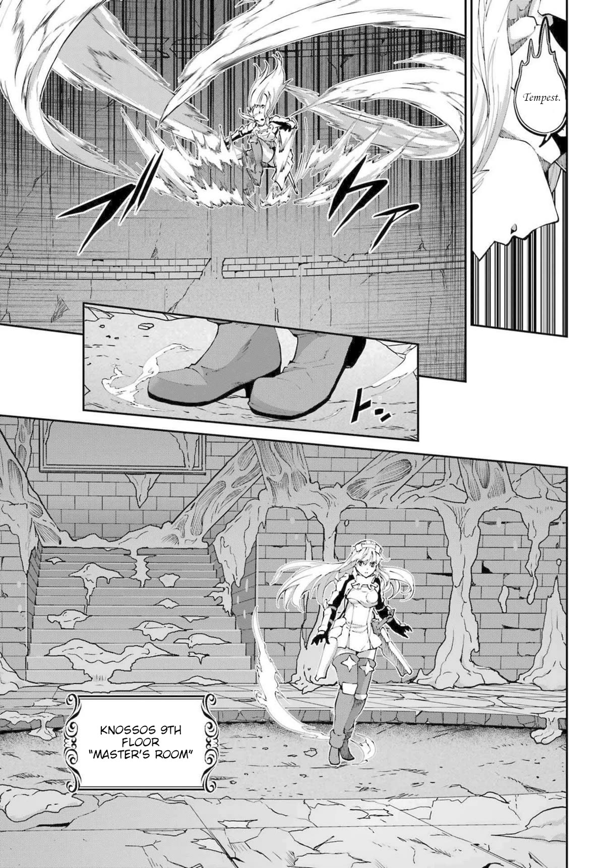 Dungeon ni Deai o Motomeru no wa Machigatte Iru Darou ka Gaiden - Sword Oratoria Chapter 116 page 27 - Chapter 116: War Cry