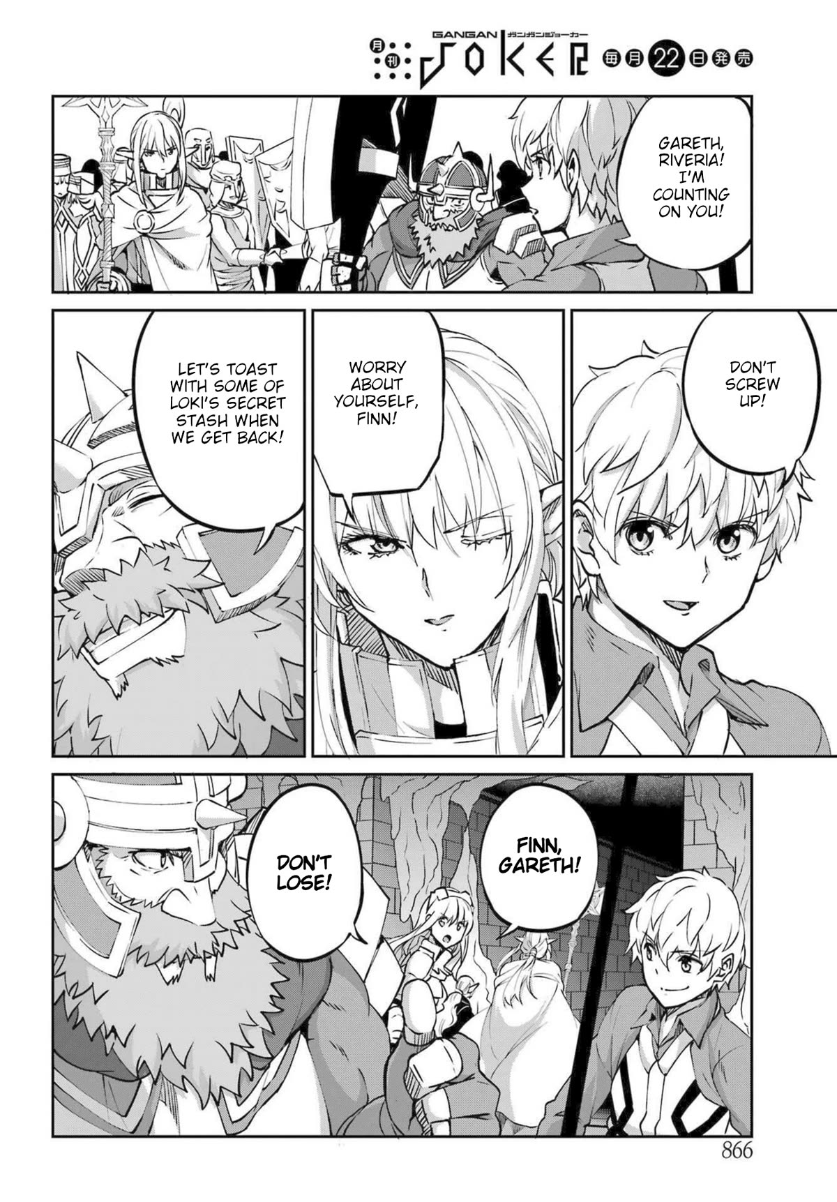 Dungeon ni Deai o Motomeru no wa Machigatte Iru Darou ka Gaiden - Sword Oratoria Chapter 116 page 30 - Chapter 116: War Cry