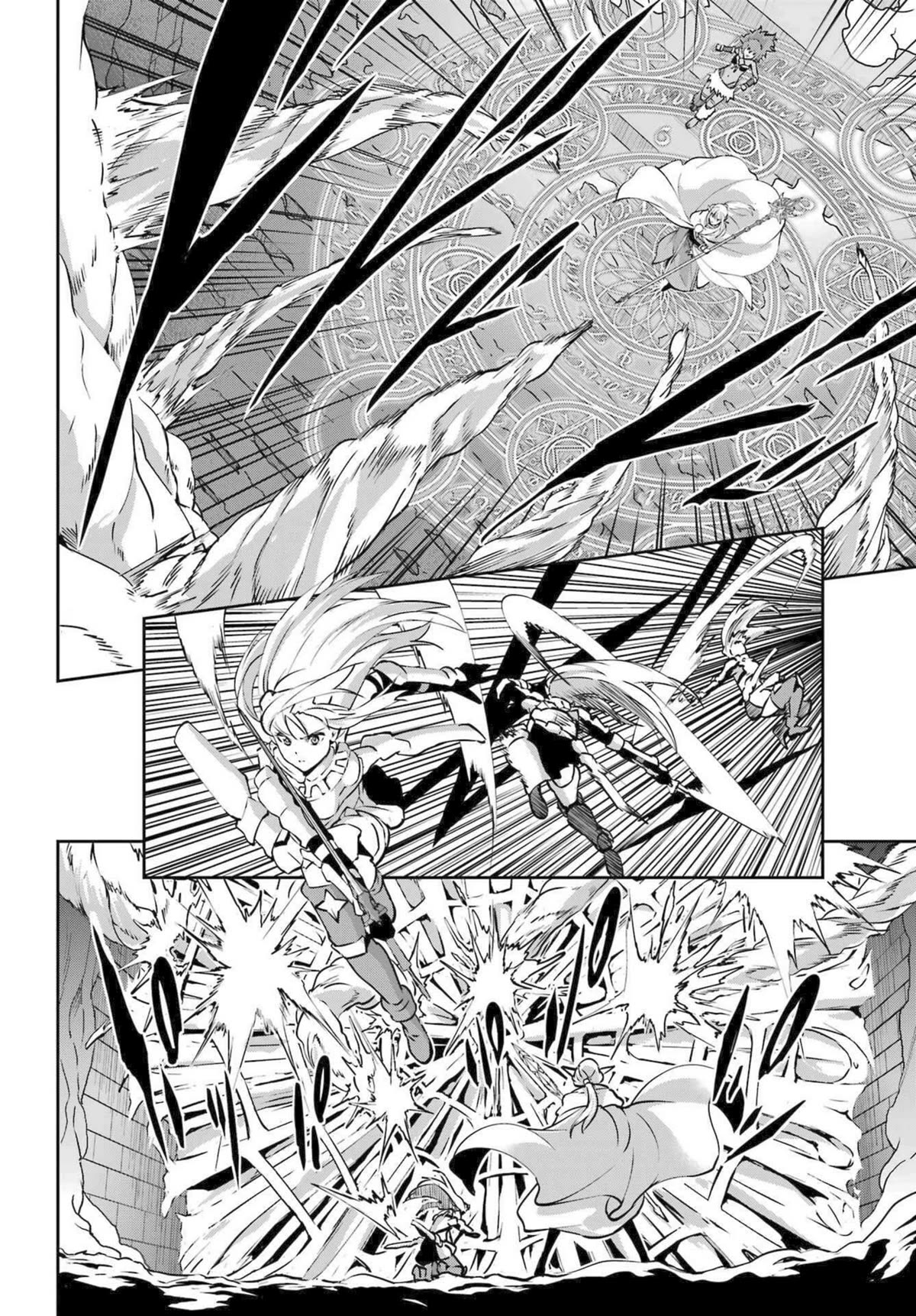 Dungeon ni Deai o Motomeru no wa Machigatte Iru Darou ka Gaiden - Sword Oratoria Chapter 116 page 36 - Chapter 116: War Cry