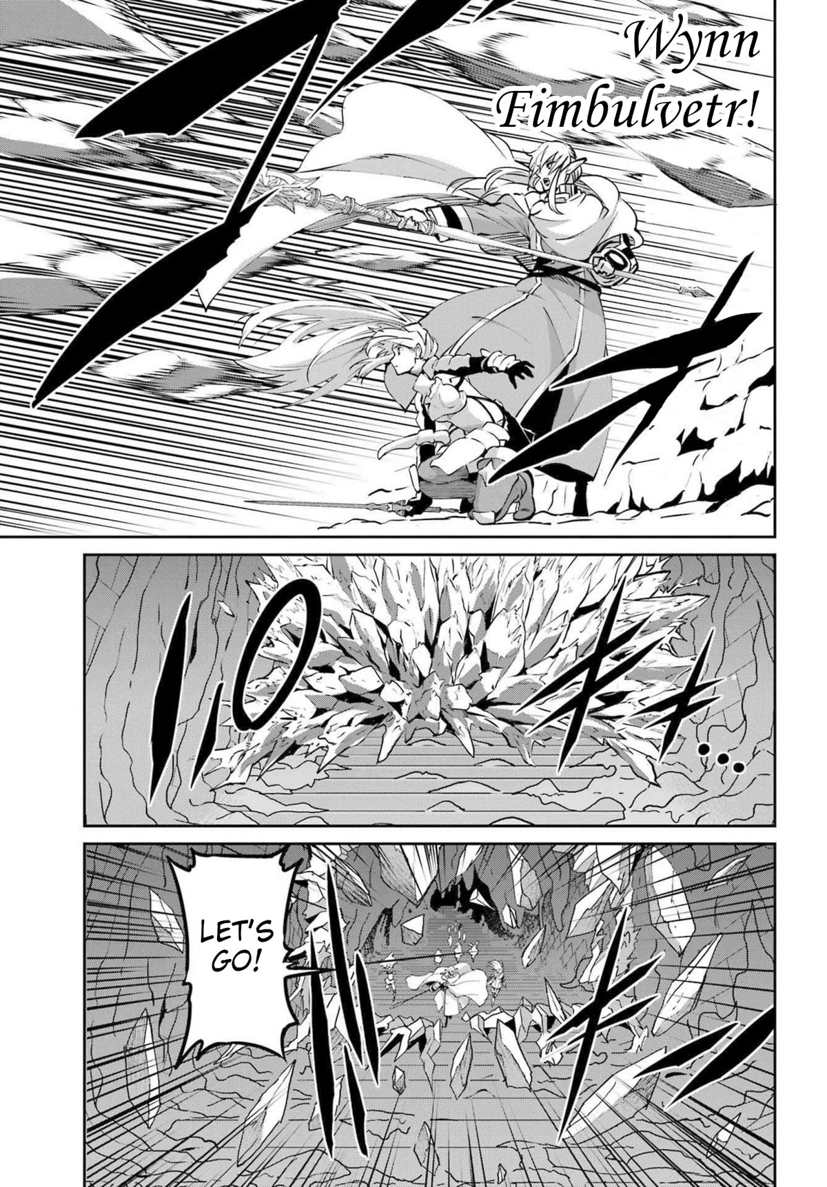 Dungeon ni Deai o Motomeru no wa Machigatte Iru Darou ka Gaiden - Sword Oratoria Chapter 116 page 37 - Chapter 116: War Cry