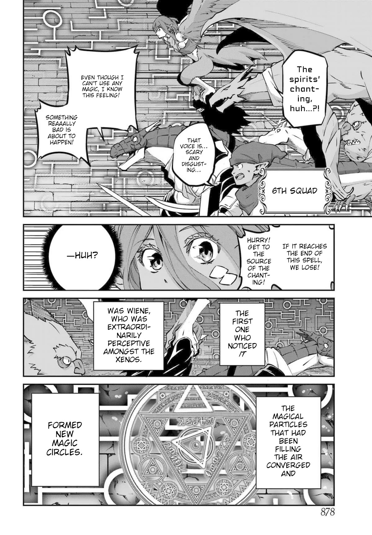 Dungeon ni Deai o Motomeru no wa Machigatte Iru Darou ka Gaiden - Sword Oratoria Chapter 116 page 42 - Chapter 116: War Cry