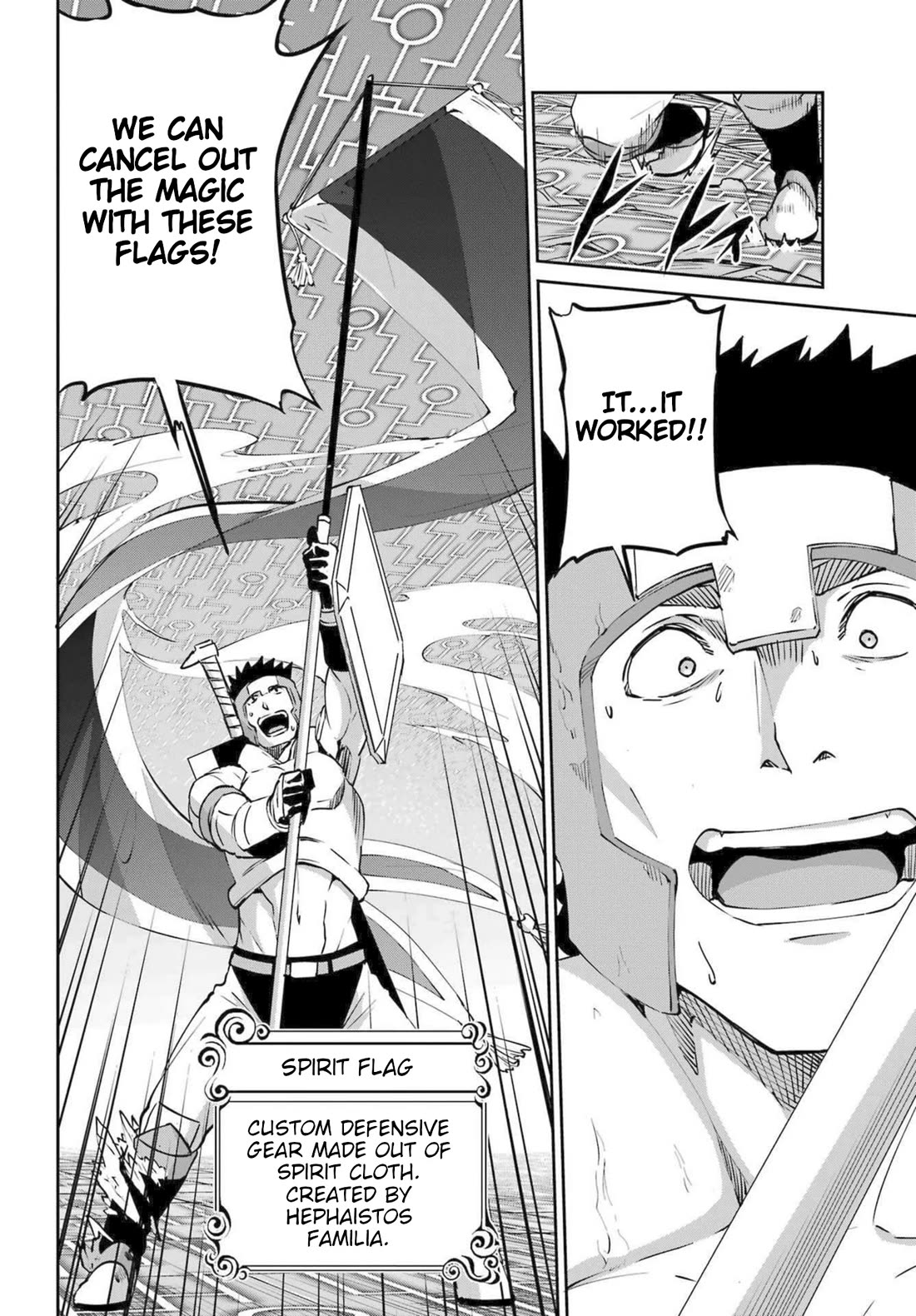 Dungeon ni Deai o Motomeru no wa Machigatte Iru Darou ka Gaiden - Sword Oratoria Chapter 117 page 13 - Chapter 117: Die Hard
