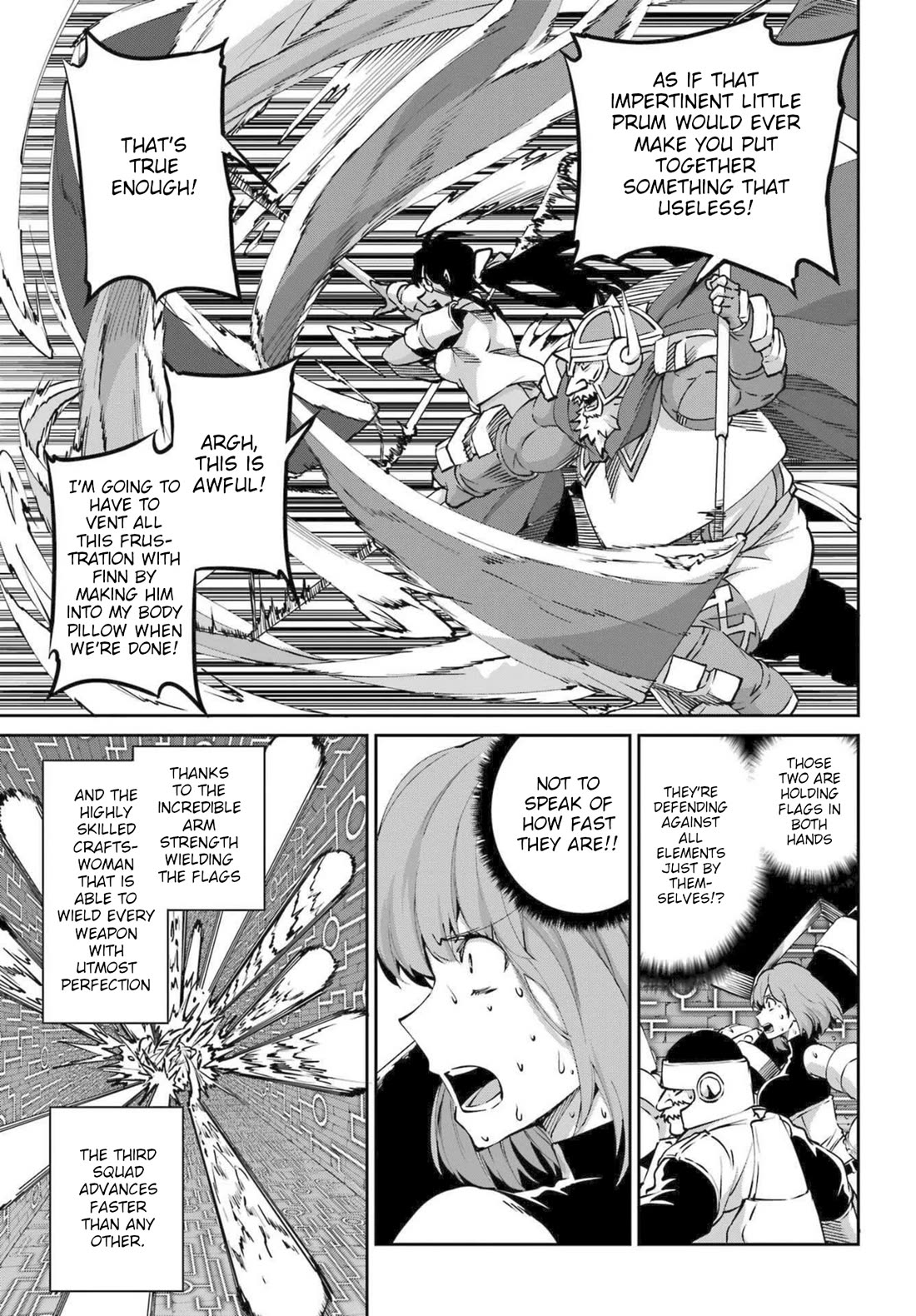 Dungeon ni Deai o Motomeru no wa Machigatte Iru Darou ka Gaiden - Sword Oratoria Chapter 117 page 30 - Chapter 117: Die Hard
