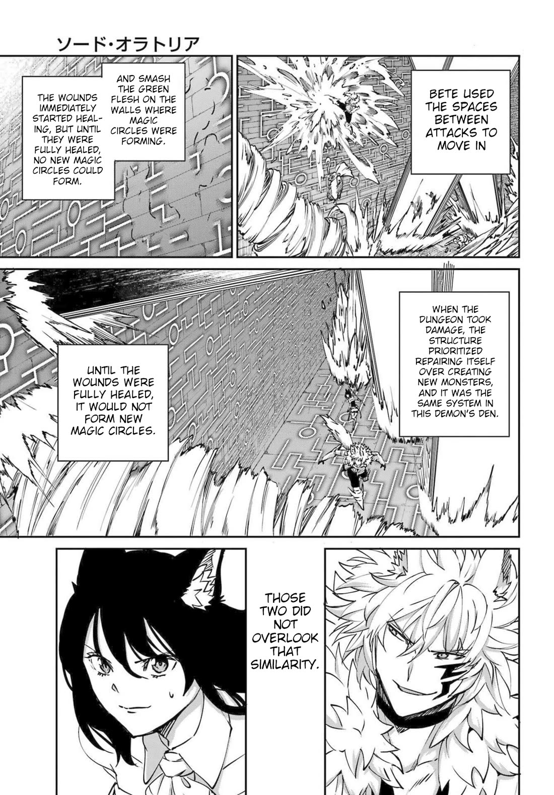 Dungeon ni Deai o Motomeru no wa Machigatte Iru Darou ka Gaiden - Sword Oratoria Chapter 117 page 36 - Chapter 117: Die Hard