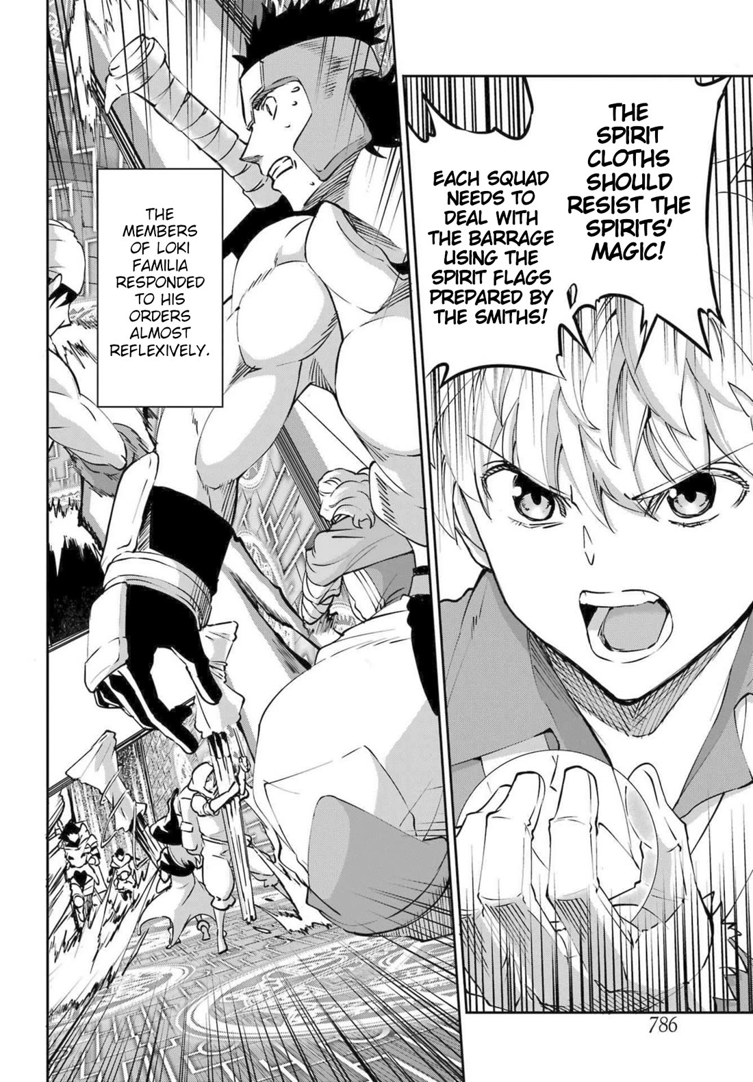 Dungeon ni Deai o Motomeru no wa Machigatte Iru Darou ka Gaiden - Sword Oratoria Chapter 117 page 7 - Chapter 117: Die Hard