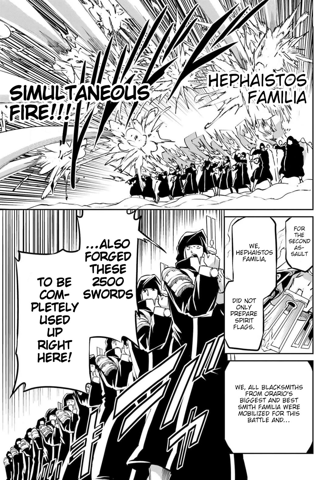 Dungeon ni Deai o Motomeru no wa Machigatte Iru Darou ka Gaiden - Sword Oratoria Chapter 118 page 22 - Chapter 118: Darkest Place