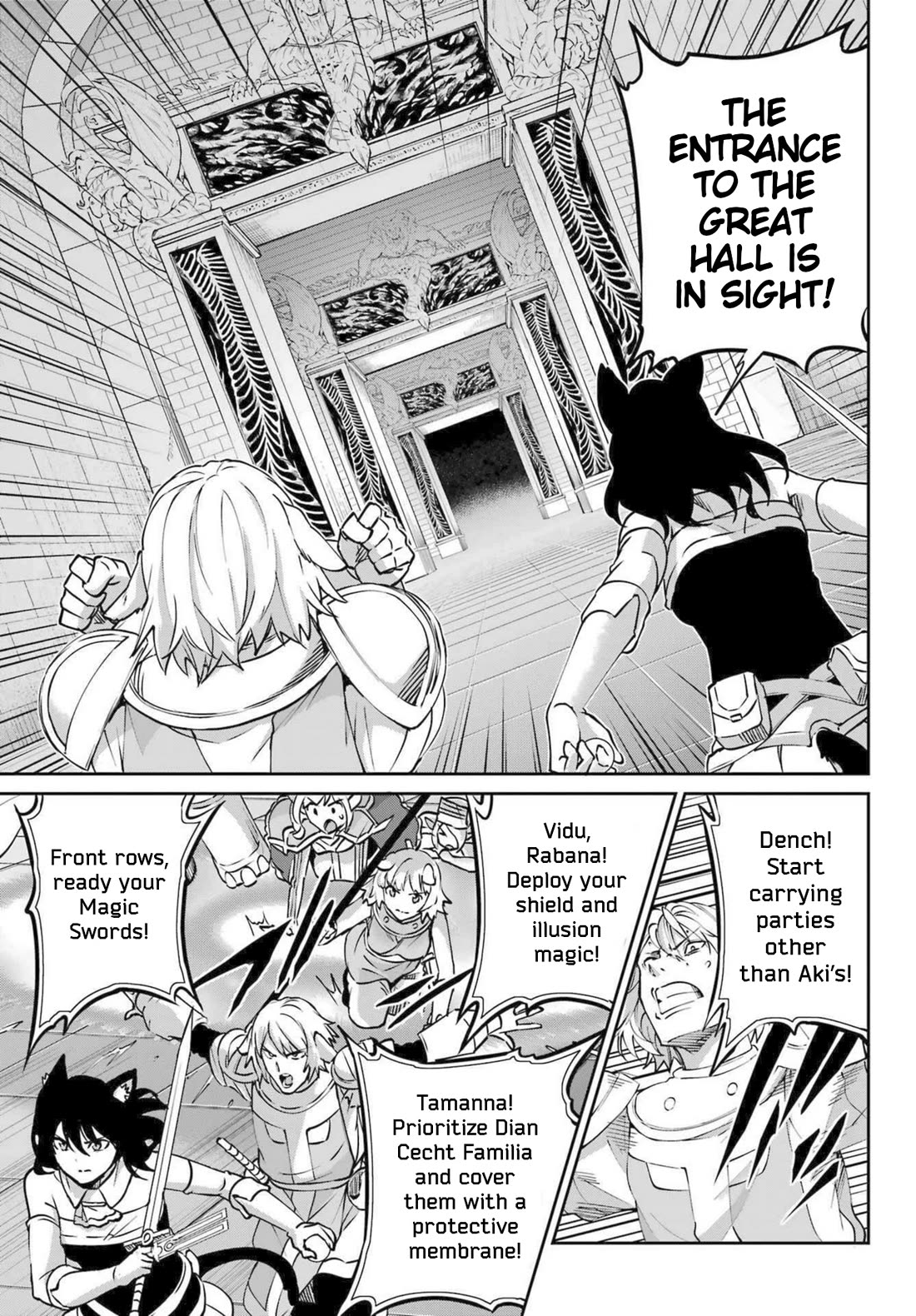 Dungeon ni Deai o Motomeru no wa Machigatte Iru Darou ka Gaiden - Sword Oratoria Chapter 119 page 17 - Chapter 119: Tempest