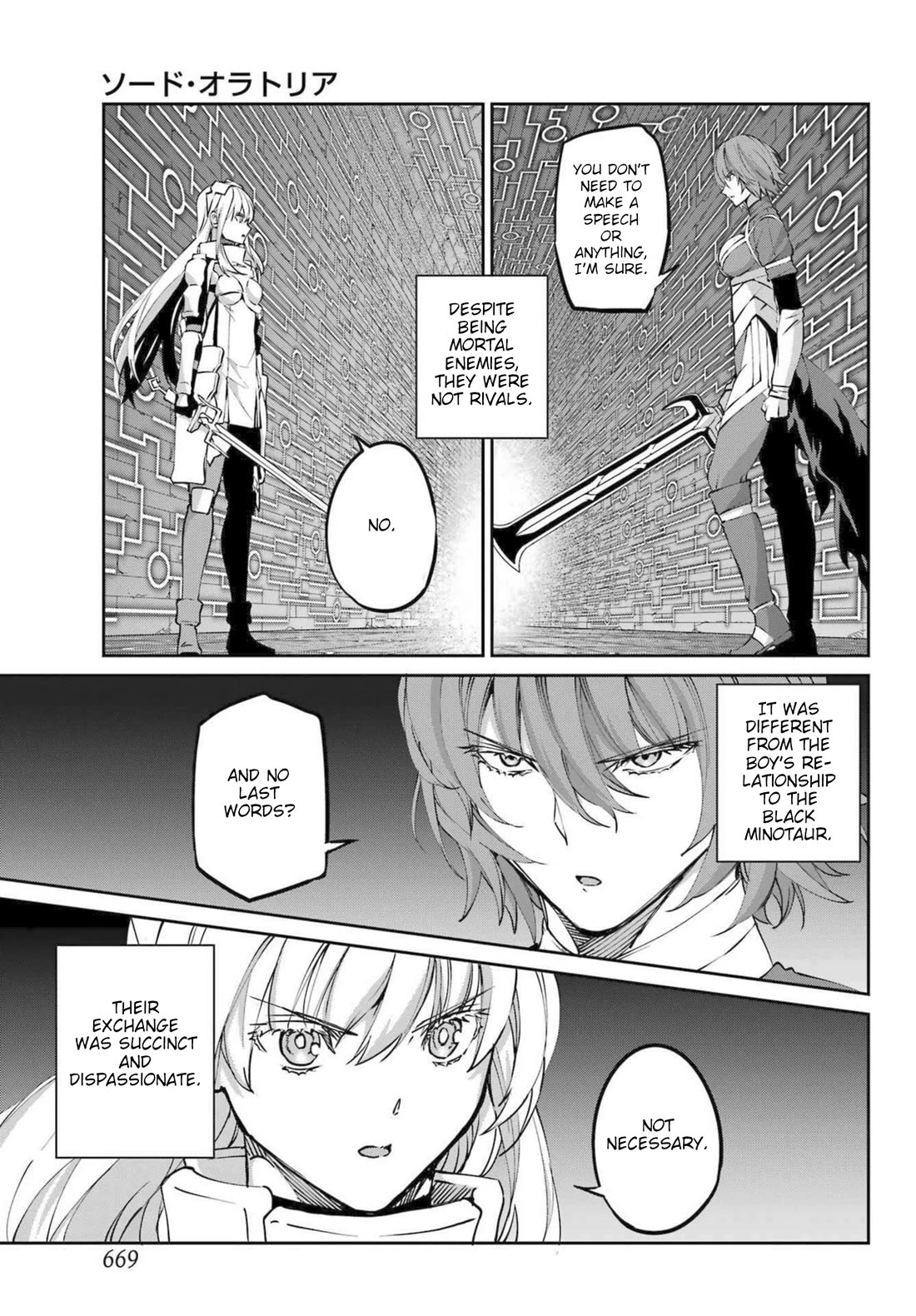 Dungeon ni Deai o Motomeru no wa Machigatte Iru Darou ka Gaiden - Sword Oratoria Chapter 119 page 3 - Chapter 119: Tempest
