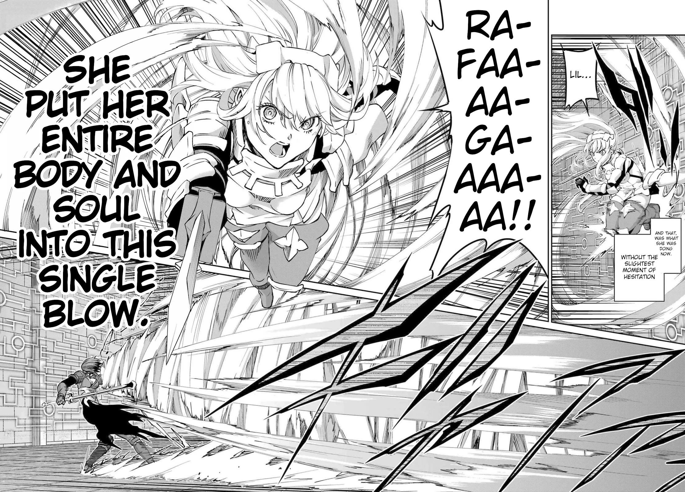 Dungeon ni Deai o Motomeru no wa Machigatte Iru Darou ka Gaiden - Sword Oratoria Chapter 119 page 31 - Chapter 119: Tempest