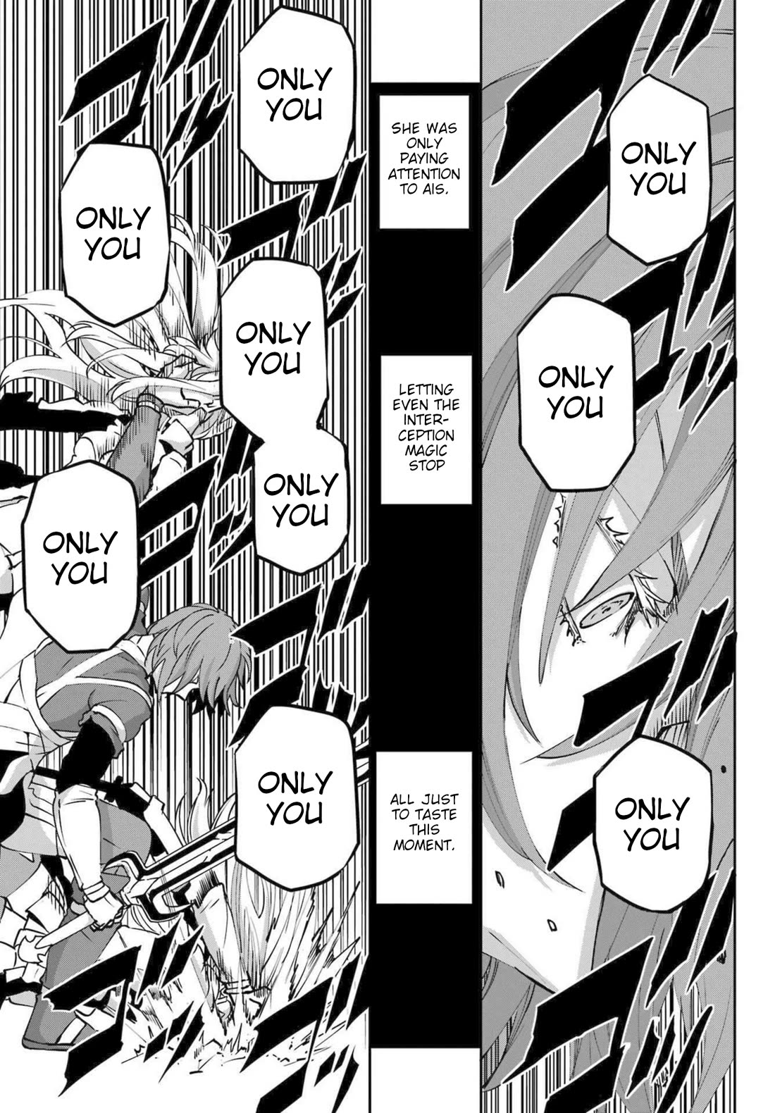 Dungeon ni Deai o Motomeru no wa Machigatte Iru Darou ka Gaiden - Sword Oratoria Chapter 119 page 37 - Chapter 119: Tempest