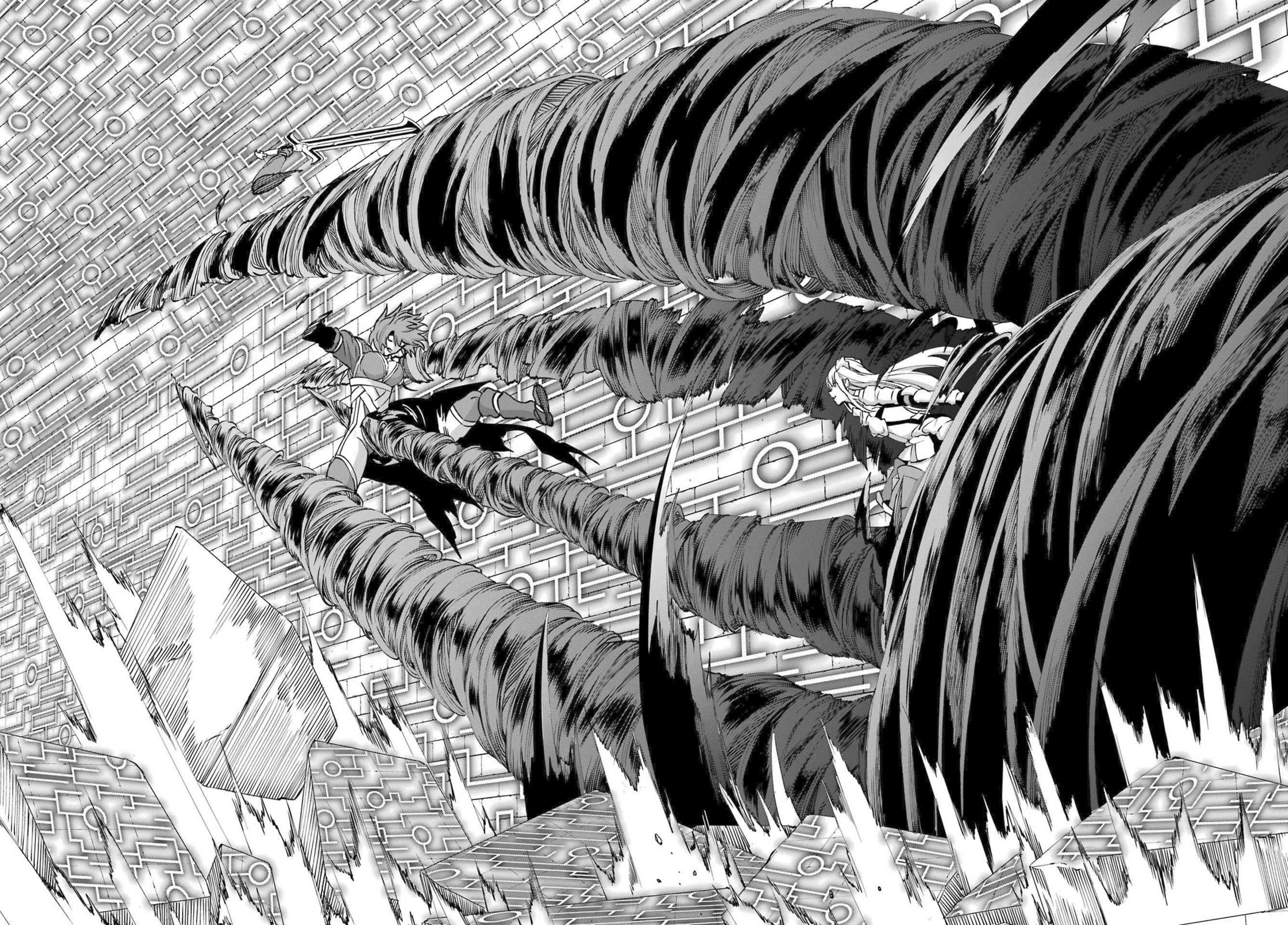 Dungeon ni Deai o Motomeru no wa Machigatte Iru Darou ka Gaiden - Sword Oratoria Chapter 119 page 48 - Chapter 119: Tempest