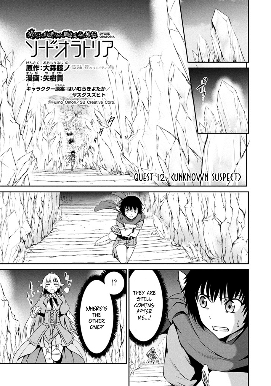 Dungeon ni Deai o Motomeru no wa Machigatte Iru Darou ka Gaiden - Sword Oratoria Chapter 12 page 2 - Chapter 12 :
