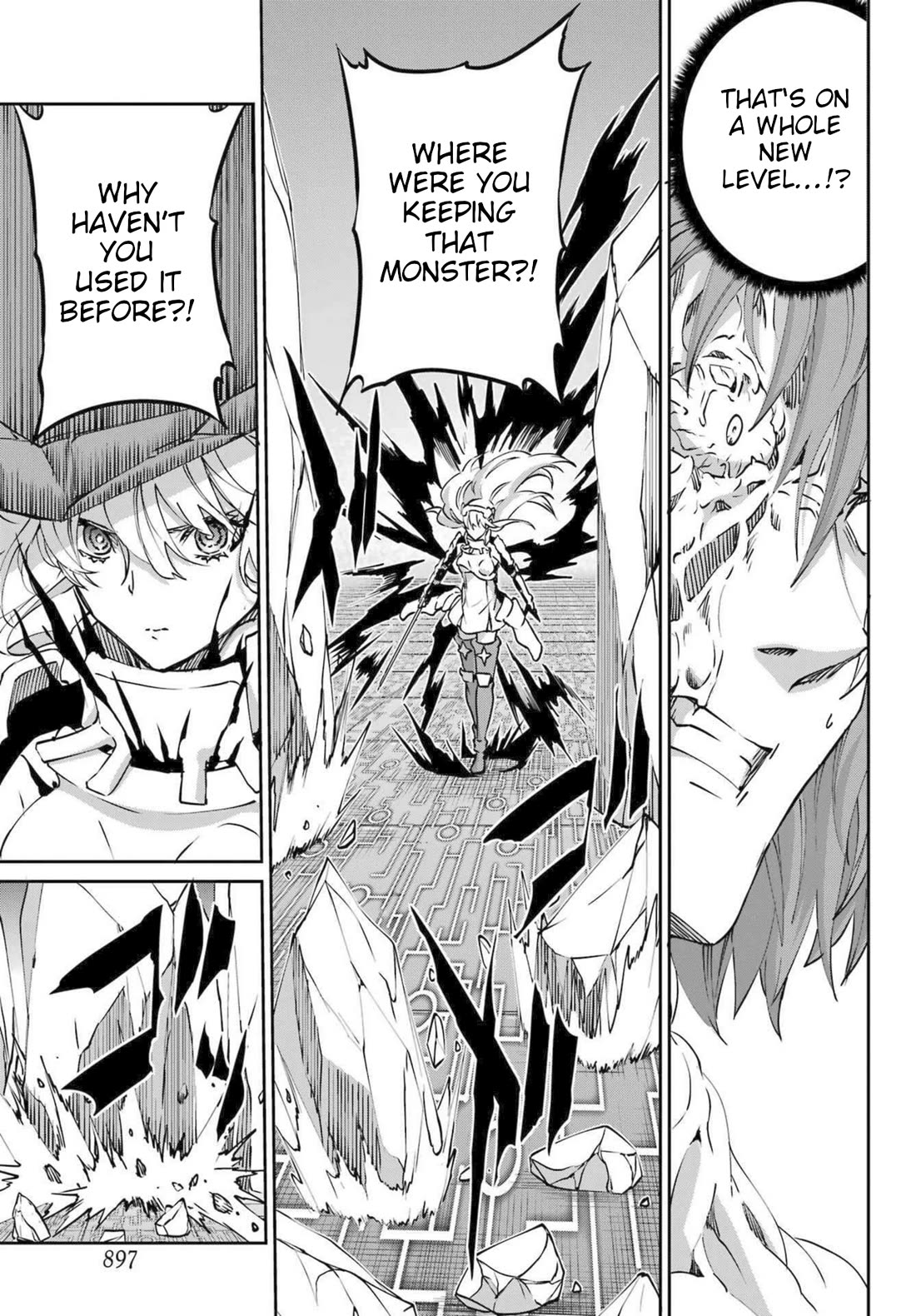 Dungeon ni Deai o Motomeru no wa Machigatte Iru Darou ka Gaiden - Sword Oratoria Chapter 120 page 23 - Chapter 120: Avenger