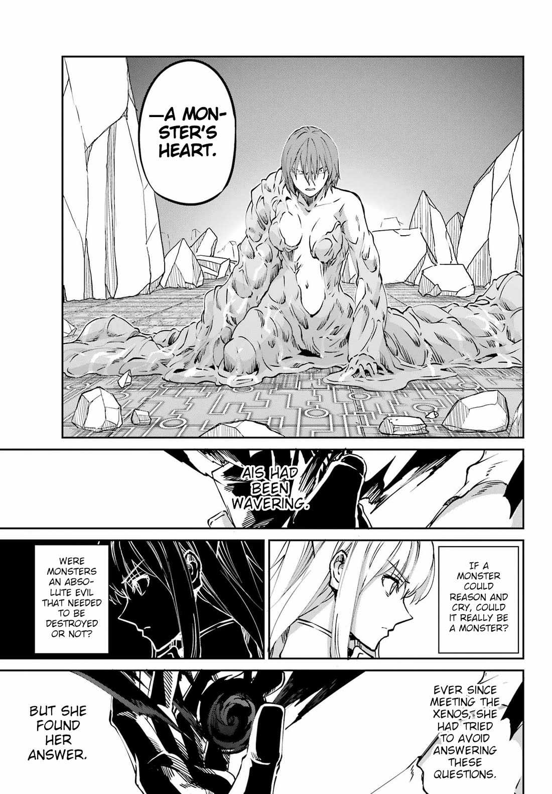 Dungeon ni Deai o Motomeru no wa Machigatte Iru Darou ka Gaiden - Sword Oratoria Chapter 120 page 31 - Chapter 120: Avenger