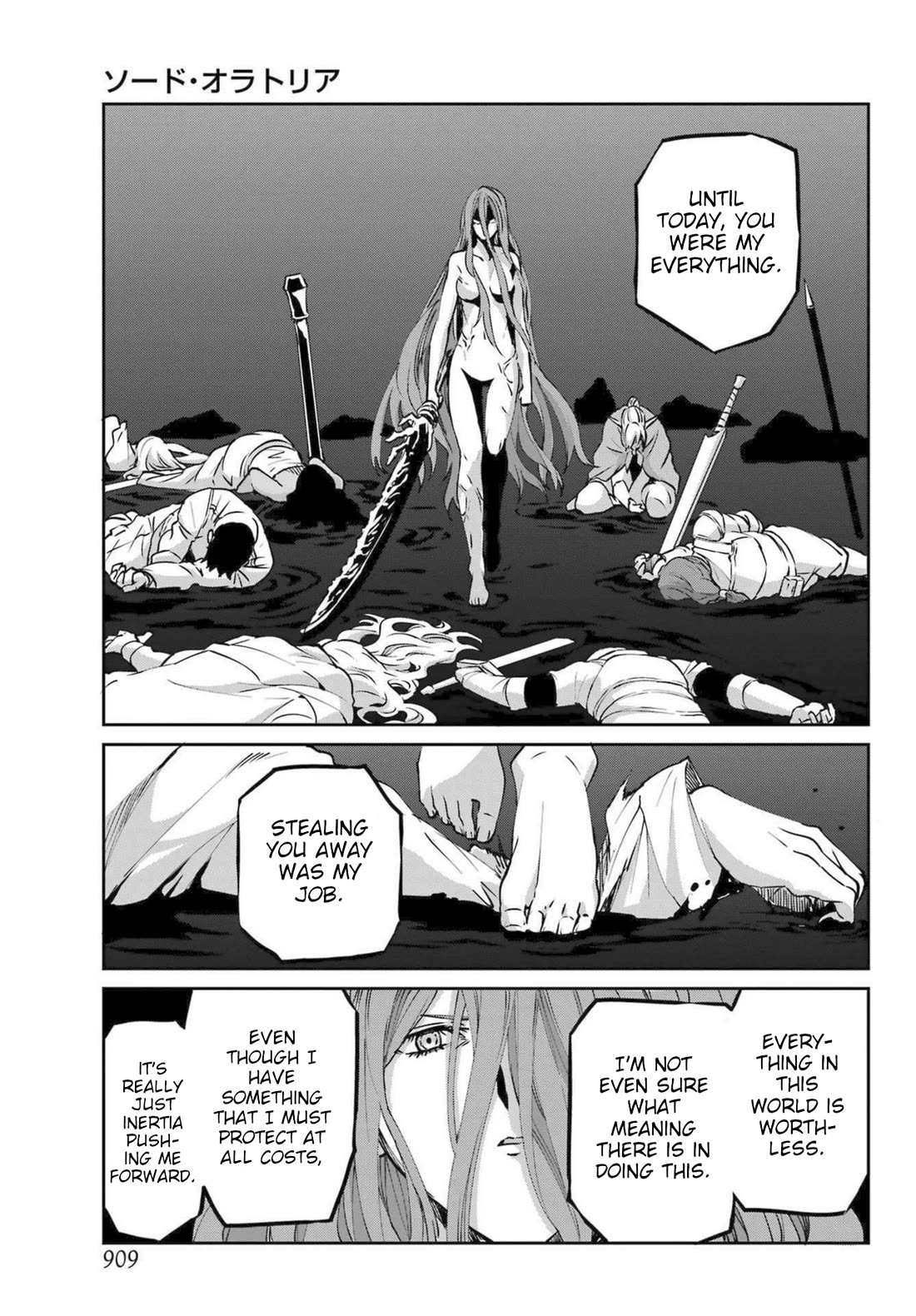 Dungeon ni Deai o Motomeru no wa Machigatte Iru Darou ka Gaiden - Sword Oratoria Chapter 120 page 35 - Chapter 120: Avenger