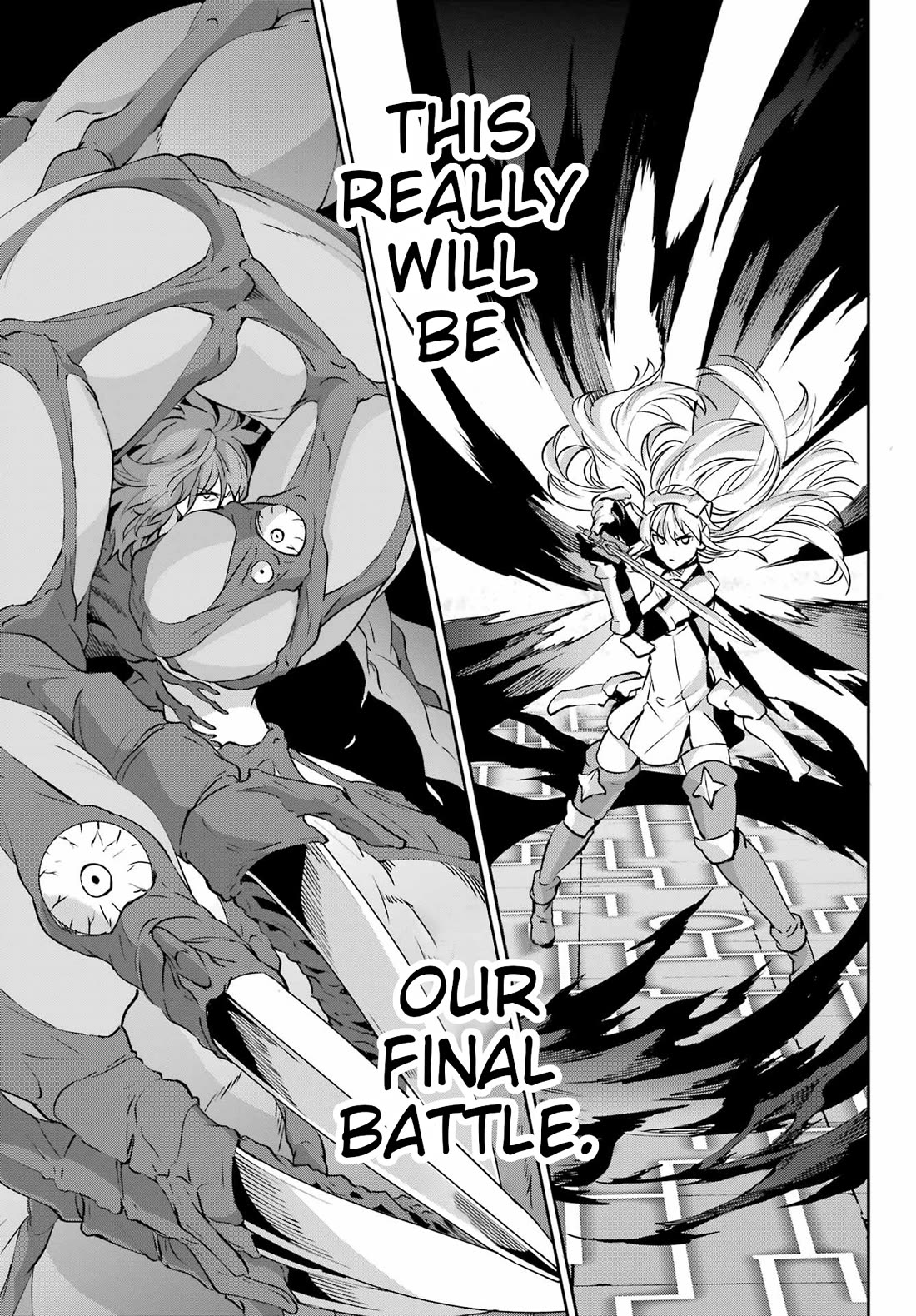 Dungeon ni Deai o Motomeru no wa Machigatte Iru Darou ka Gaiden - Sword Oratoria Chapter 120 page 44 - Chapter 120: Avenger