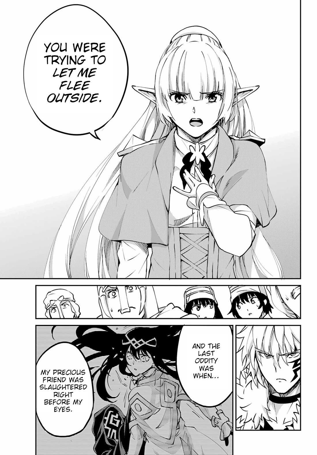 Dungeon ni Deai o Motomeru no wa Machigatte Iru Darou ka Gaiden - Sword Oratoria Chapter 122 page 17 - Chapter 122: Whodunit (Truth)