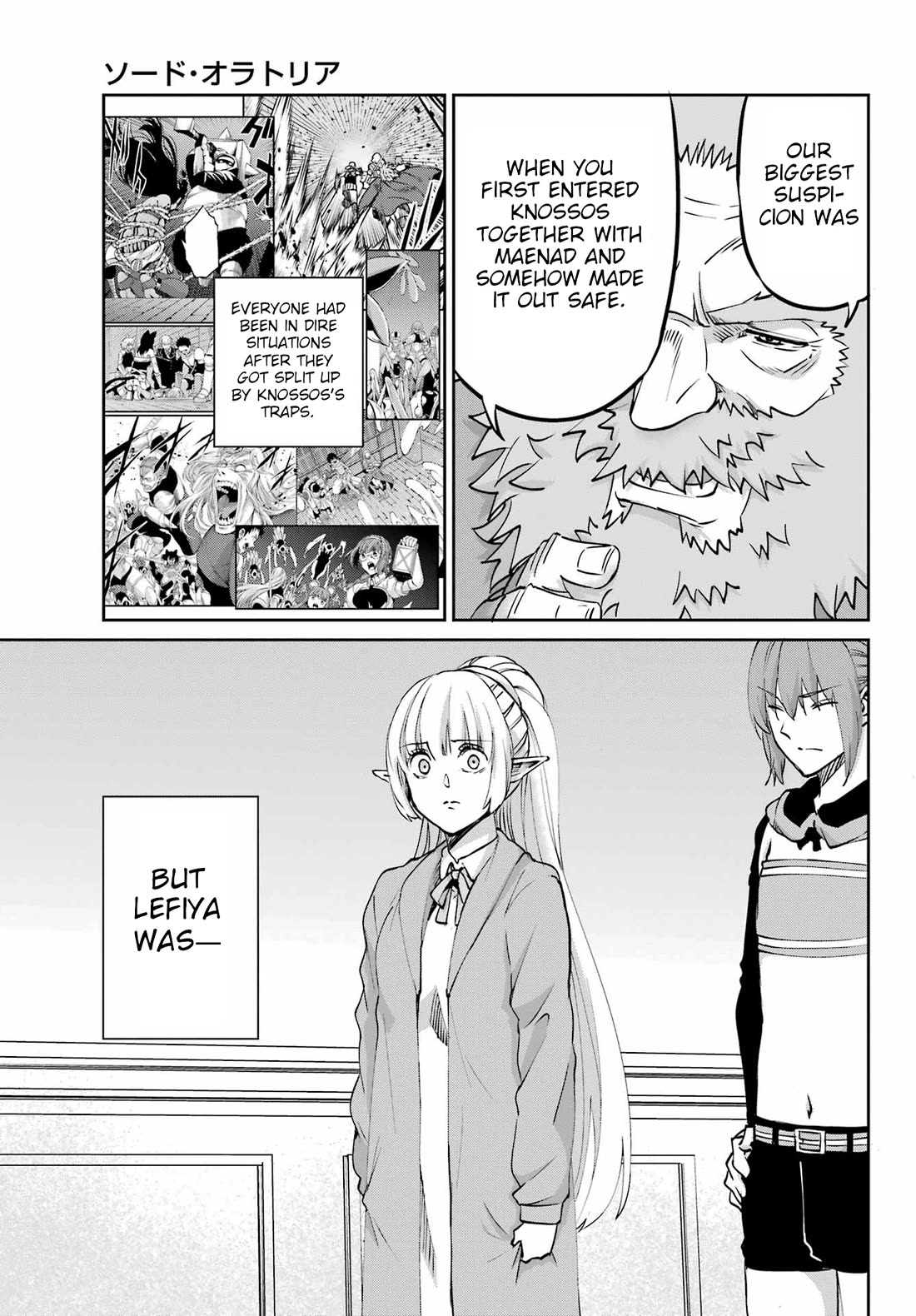 Dungeon ni Deai o Motomeru no wa Machigatte Iru Darou ka Gaiden - Sword Oratoria Chapter 122 page 29 - Chapter 122: Whodunit (Truth)