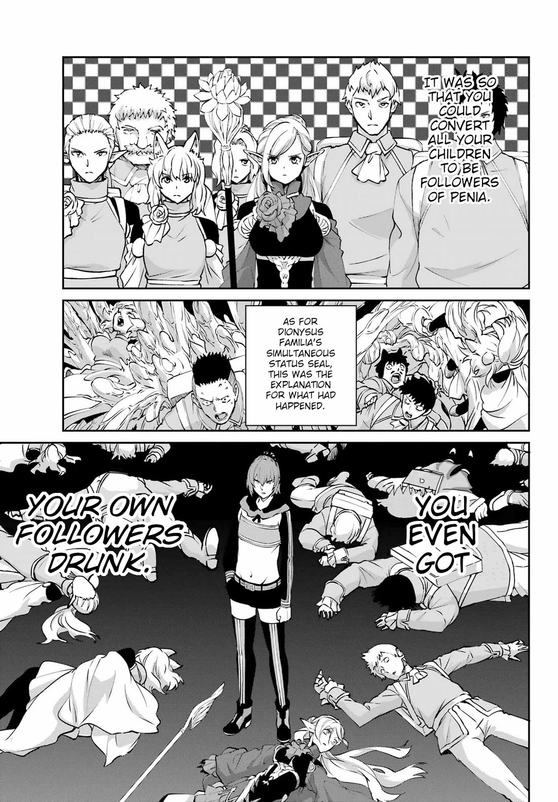 Dungeon ni Deai o Motomeru no wa Machigatte Iru Darou ka Gaiden - Sword Oratoria Chapter 123 page 13 - Chapter 123: Deduction