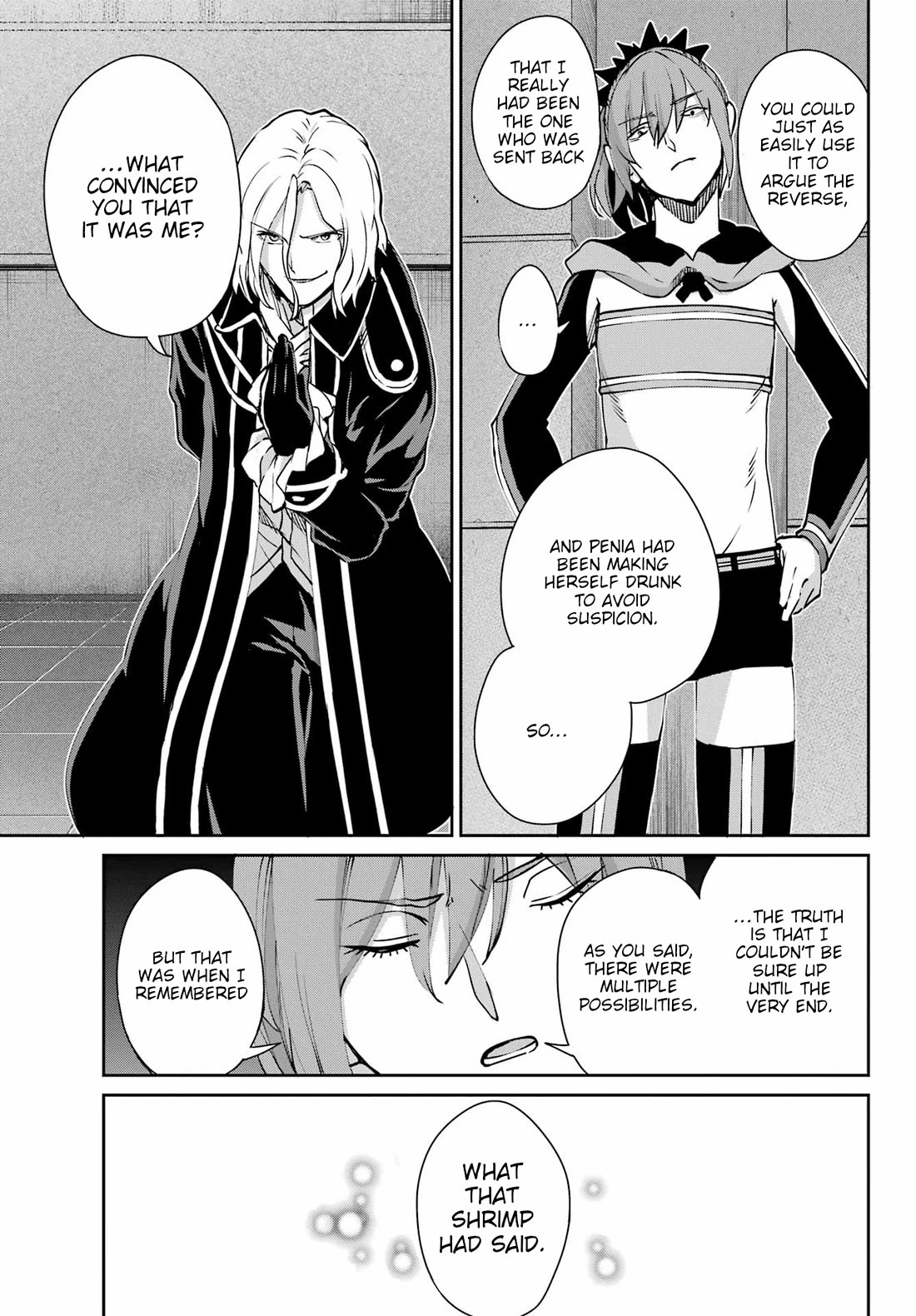 Dungeon ni Deai o Motomeru no wa Machigatte Iru Darou ka Gaiden - Sword Oratoria Chapter 123 page 29 - Chapter 123: Deduction