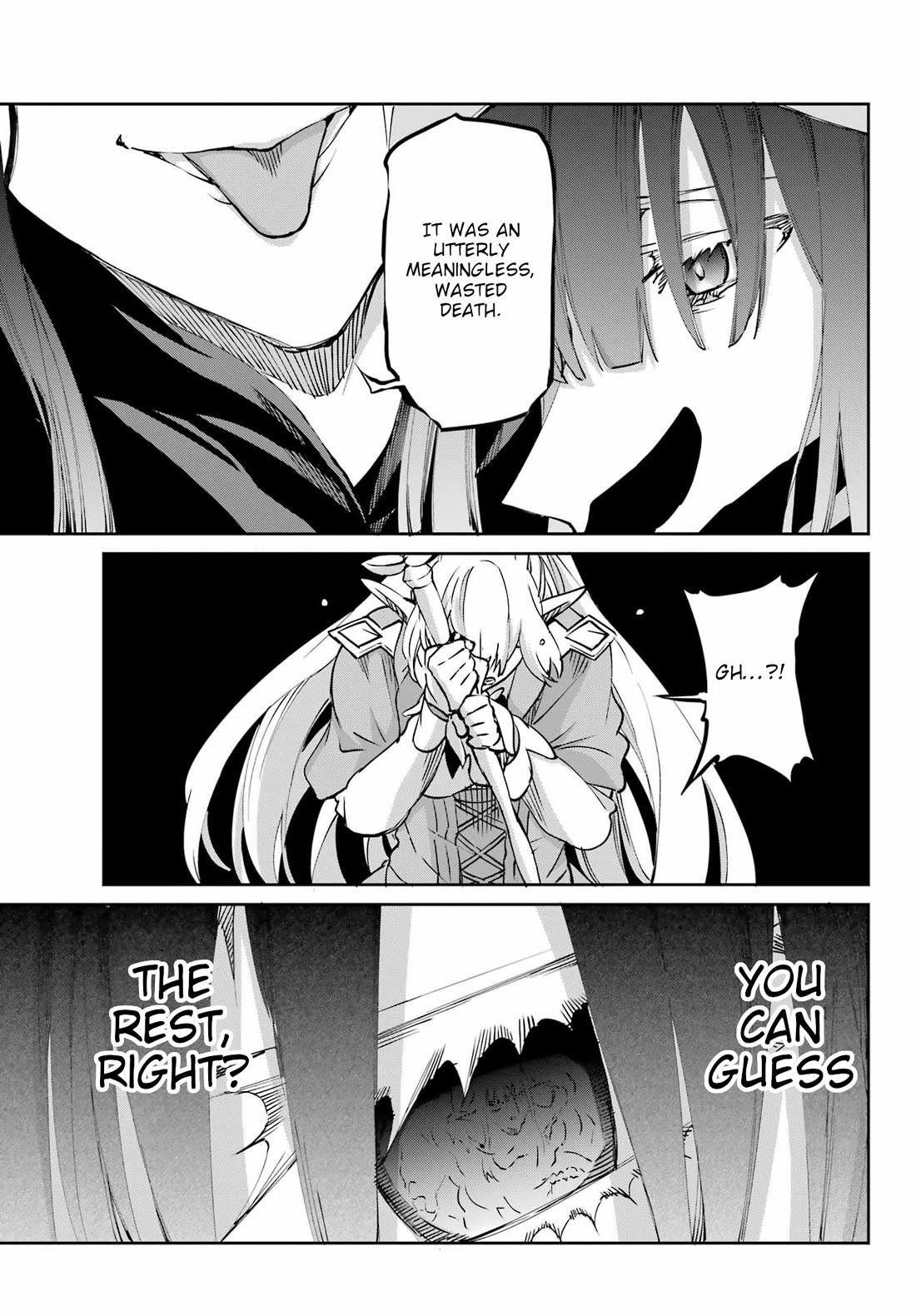 Dungeon ni Deai o Motomeru no wa Machigatte Iru Darou ka Gaiden - Sword Oratoria Chapter 123 page 50 - Chapter 123: Deduction