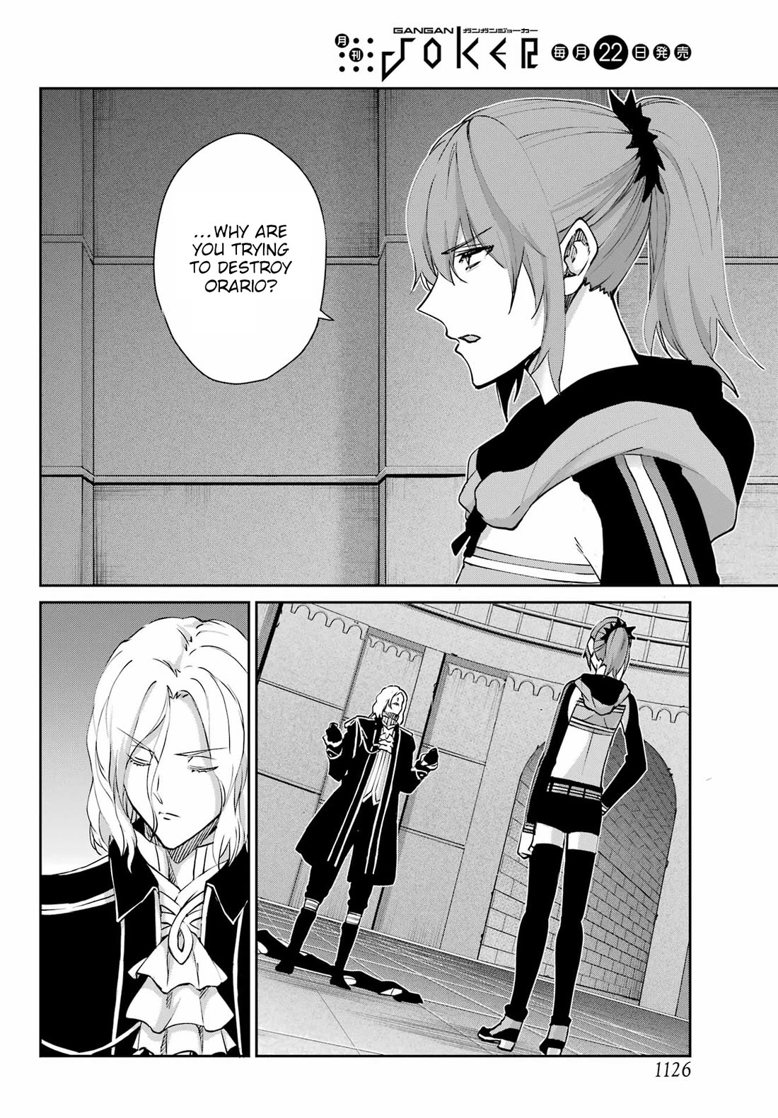 Dungeon ni Deai o Motomeru no wa Machigatte Iru Darou ka Gaiden - Sword Oratoria Chapter 124 page 36 - Chapter 124: Motive