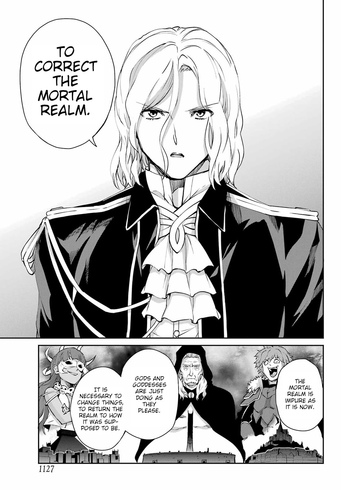 Dungeon ni Deai o Motomeru no wa Machigatte Iru Darou ka Gaiden - Sword Oratoria Chapter 124 page 37 - Chapter 124: Motive