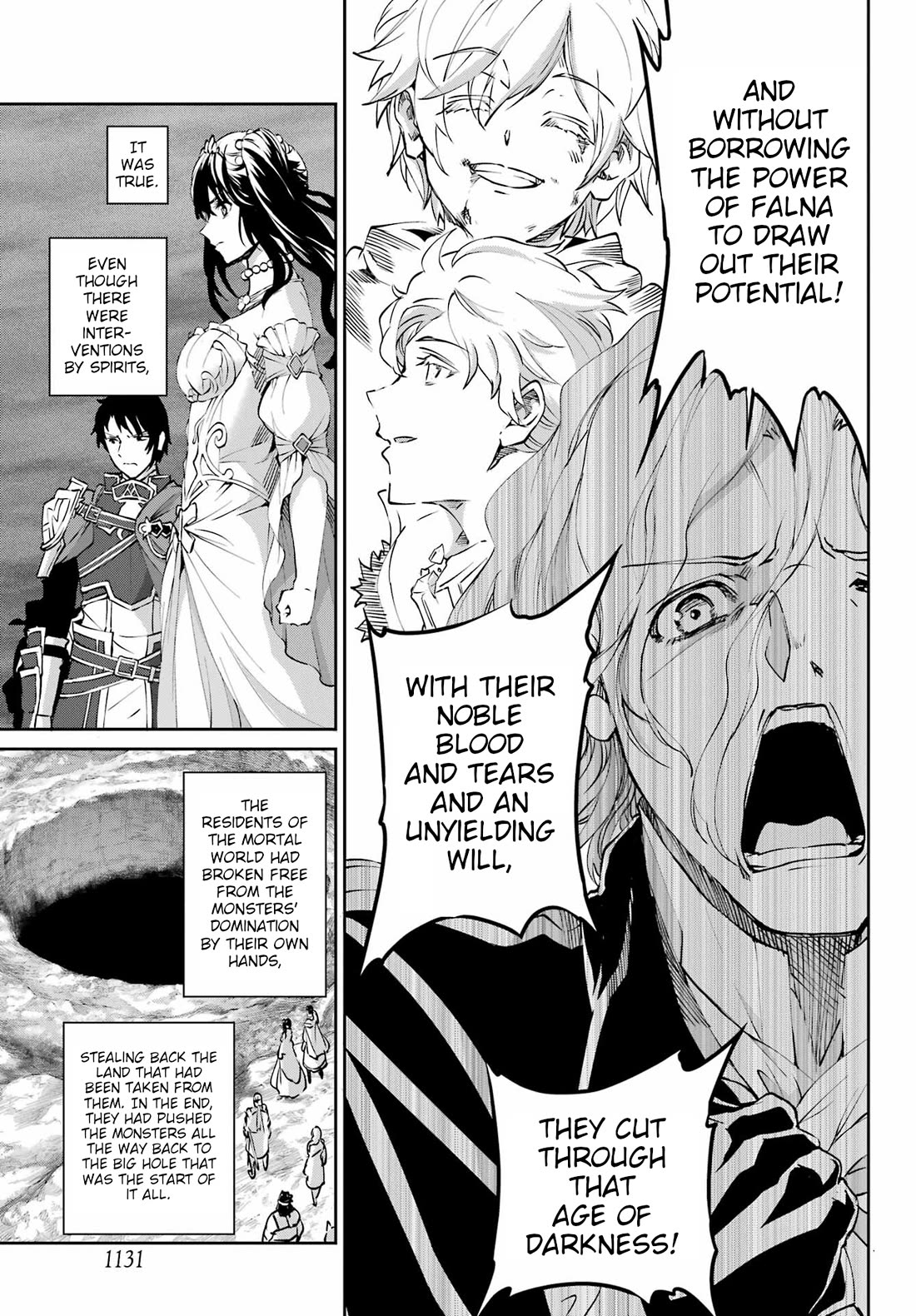Dungeon ni Deai o Motomeru no wa Machigatte Iru Darou ka Gaiden - Sword Oratoria Chapter 124 page 41 - Chapter 124: Motive