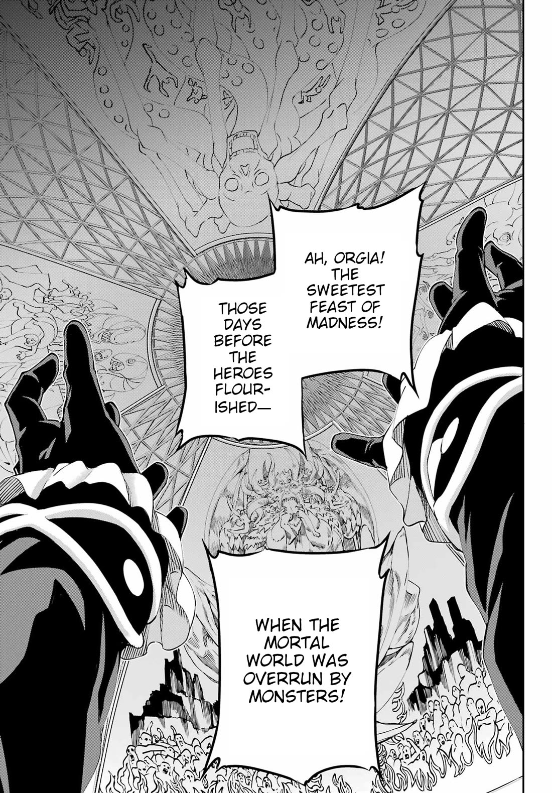 Dungeon ni Deai o Motomeru no wa Machigatte Iru Darou ka Gaiden - Sword Oratoria Chapter 124 page 50 - Chapter 124: Motive