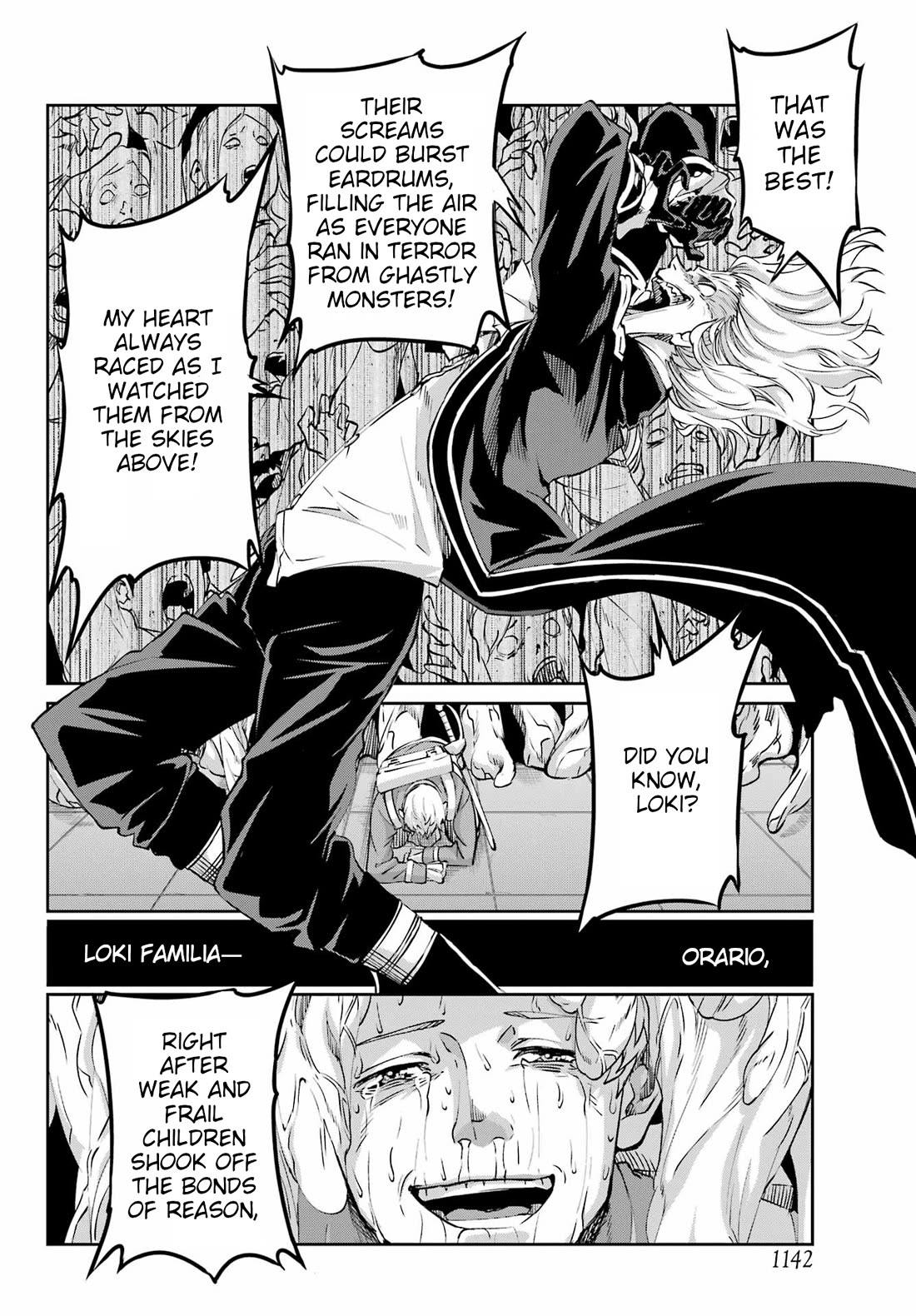 Dungeon ni Deai o Motomeru no wa Machigatte Iru Darou ka Gaiden - Sword Oratoria Chapter 124 page 51 - Chapter 124: Motive