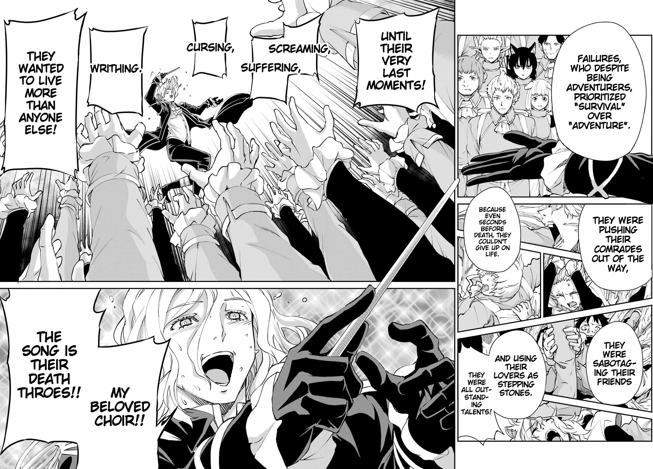 Dungeon ni Deai o Motomeru no wa Machigatte Iru Darou ka Gaiden - Sword Oratoria Chapter 125 page 16 - Chapter 125: Separation