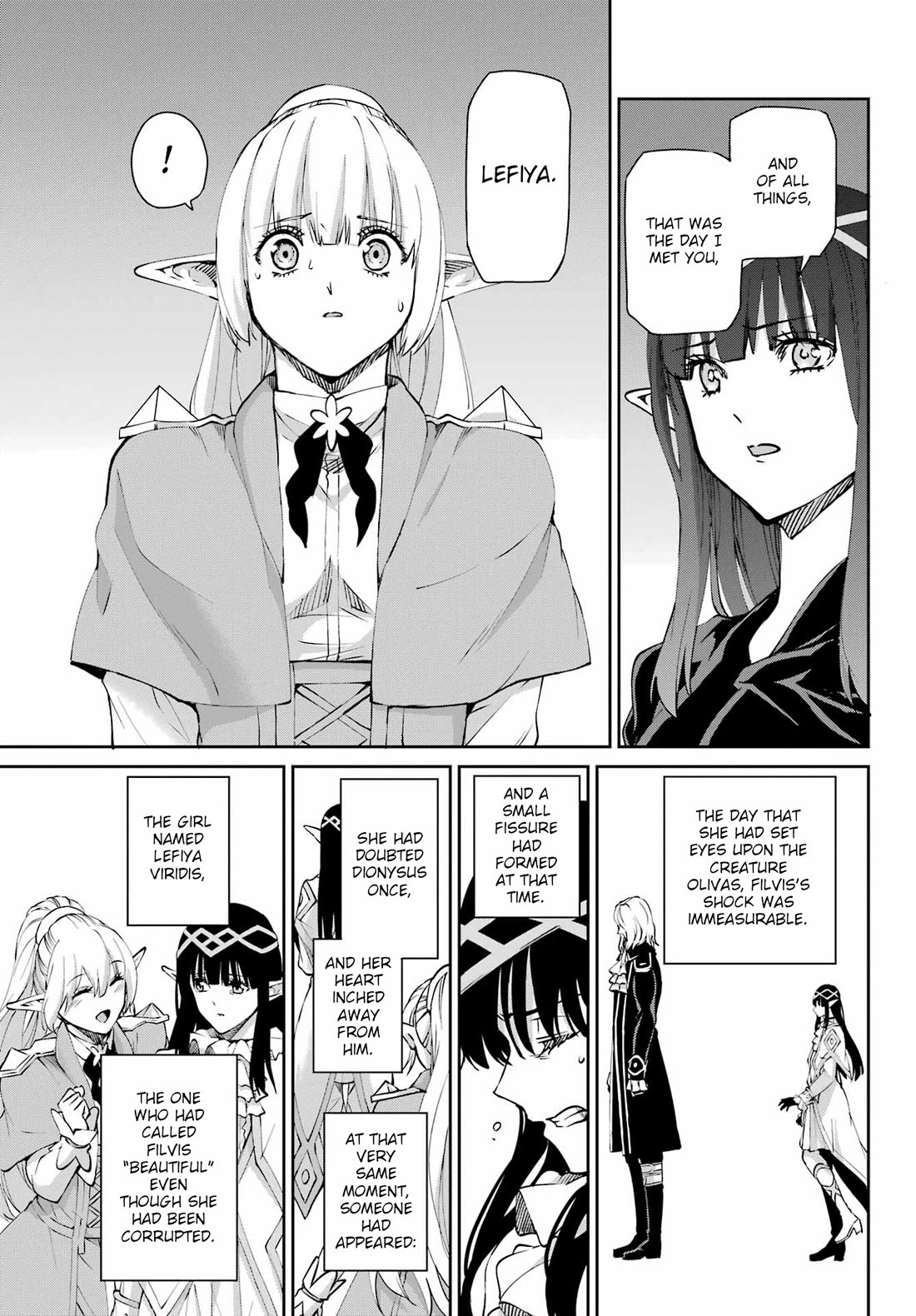 Dungeon ni Deai o Motomeru no wa Machigatte Iru Darou ka Gaiden - Sword Oratoria Chapter 125 page 21 - Chapter 125: Separation