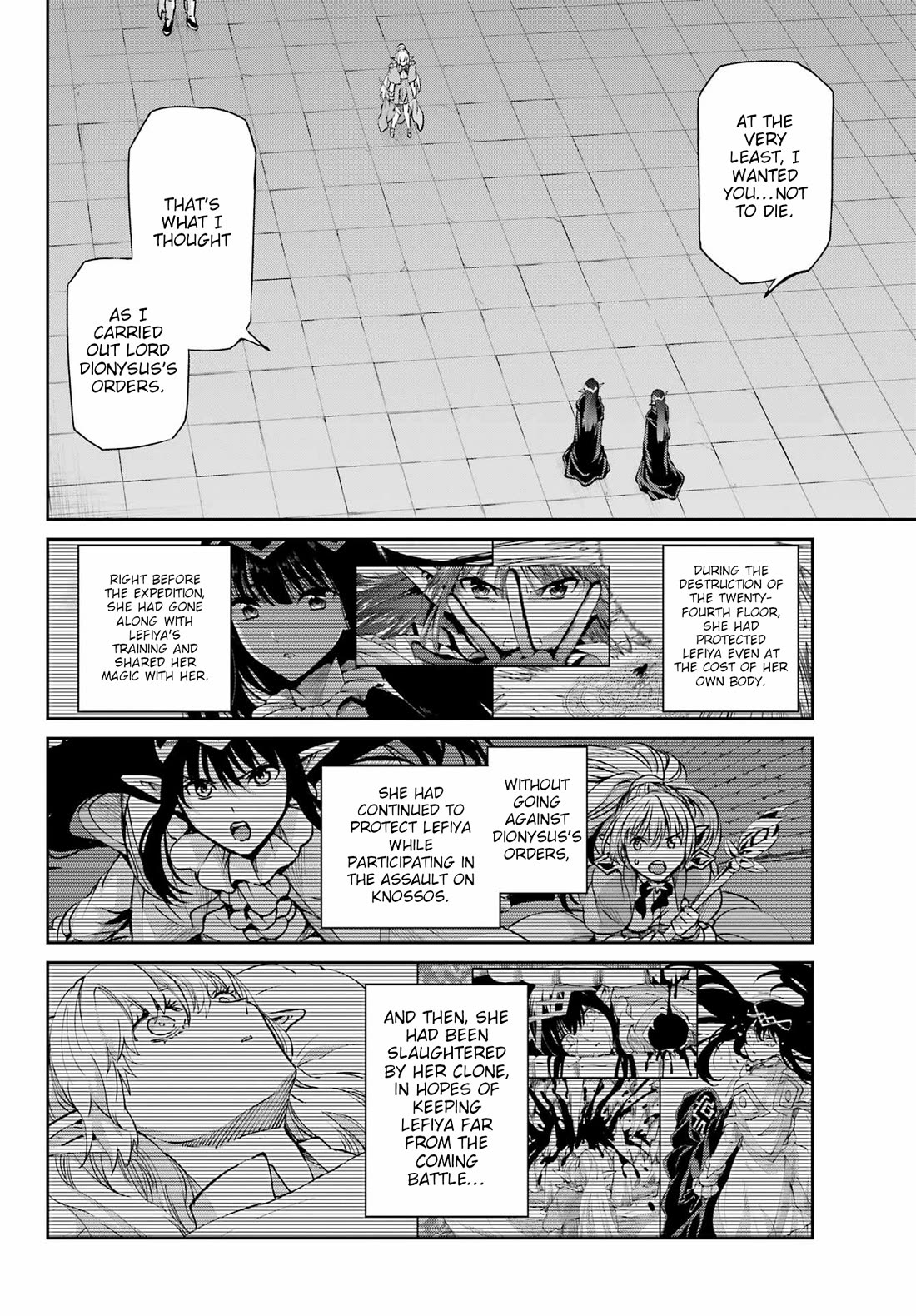 Dungeon ni Deai o Motomeru no wa Machigatte Iru Darou ka Gaiden - Sword Oratoria Chapter 125 page 24 - Chapter 125: Separation