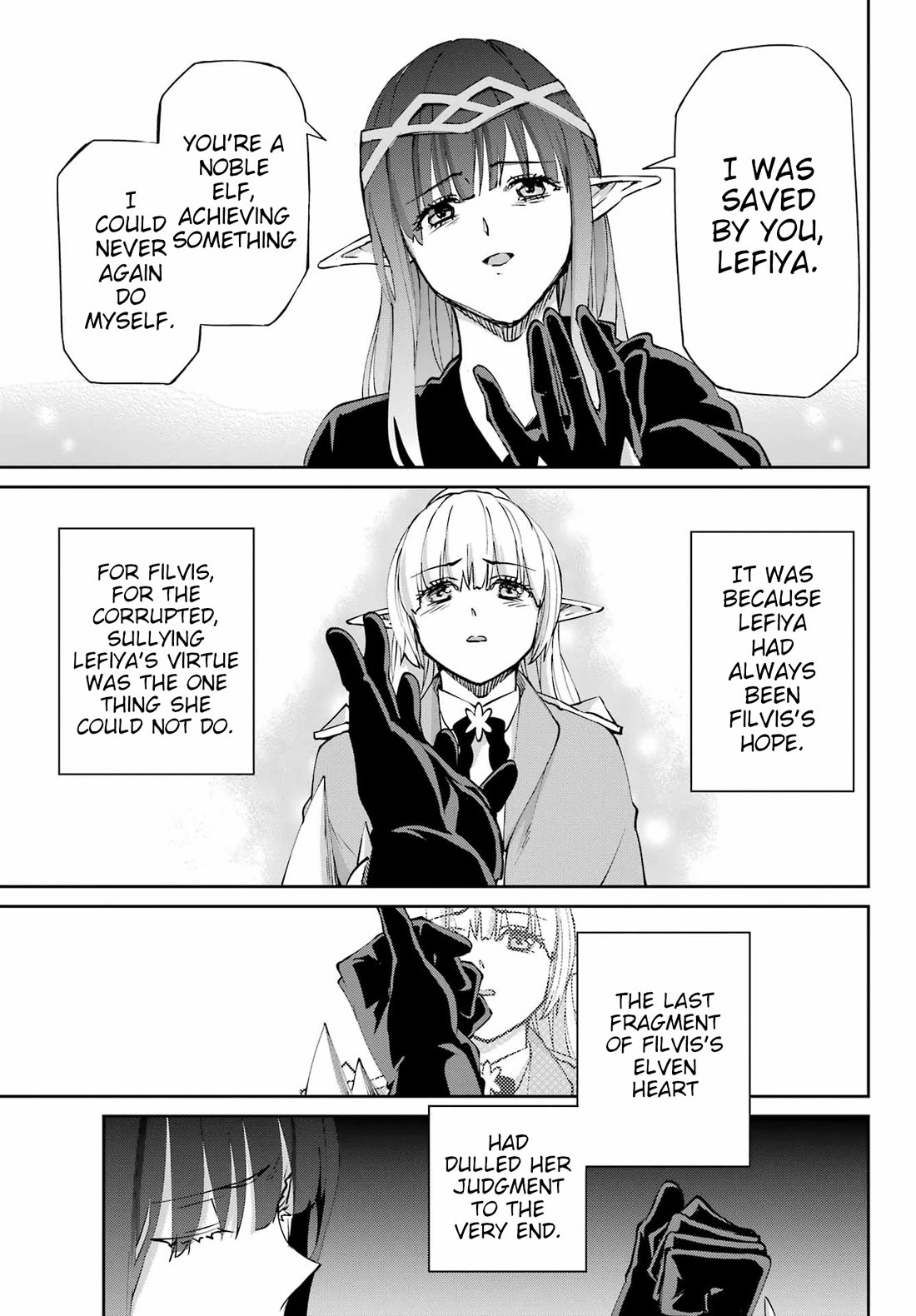 Dungeon ni Deai o Motomeru no wa Machigatte Iru Darou ka Gaiden - Sword Oratoria Chapter 125 page 27 - Chapter 125: Separation