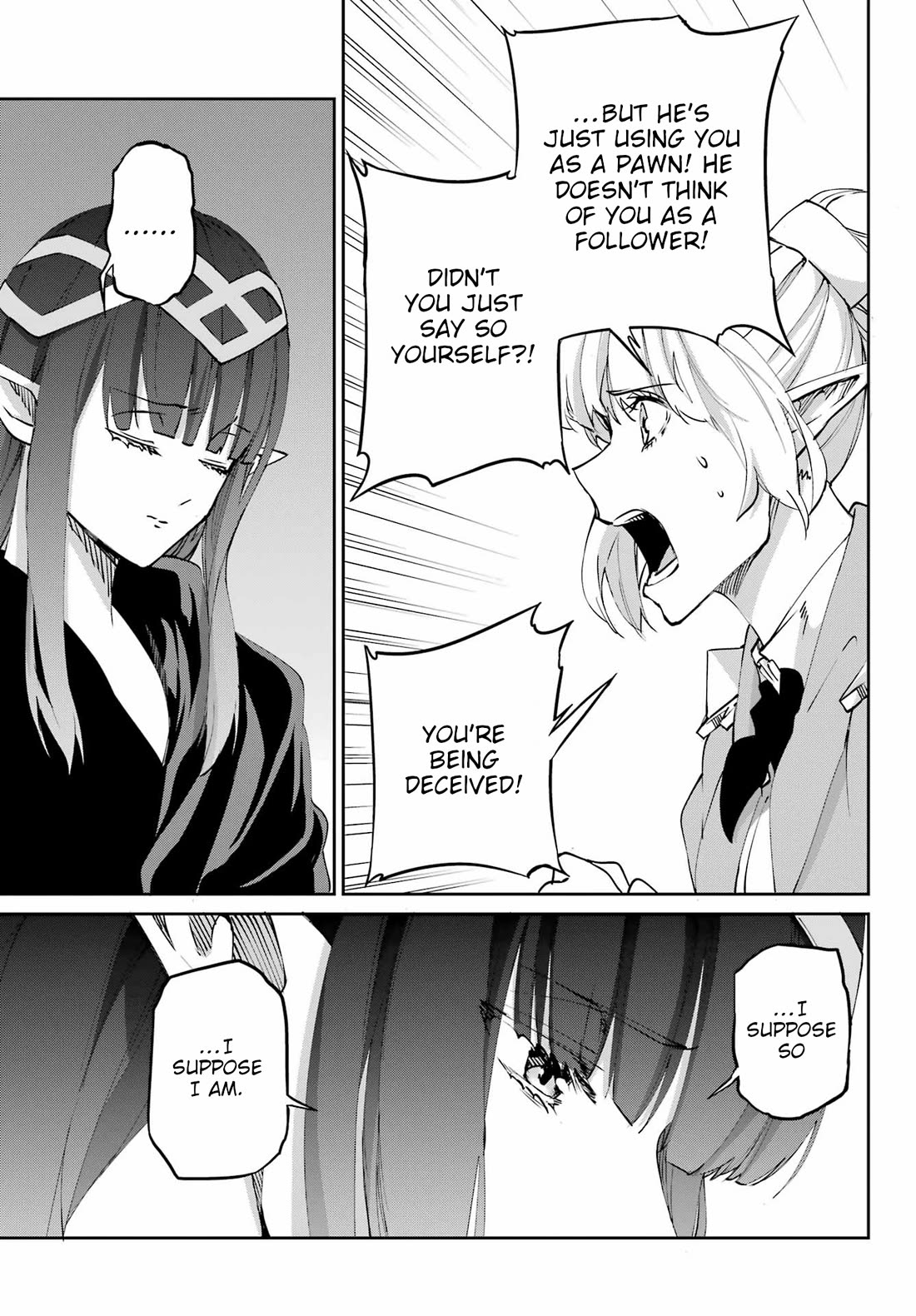 Dungeon ni Deai o Motomeru no wa Machigatte Iru Darou ka Gaiden - Sword Oratoria Chapter 125 page 29 - Chapter 125: Separation