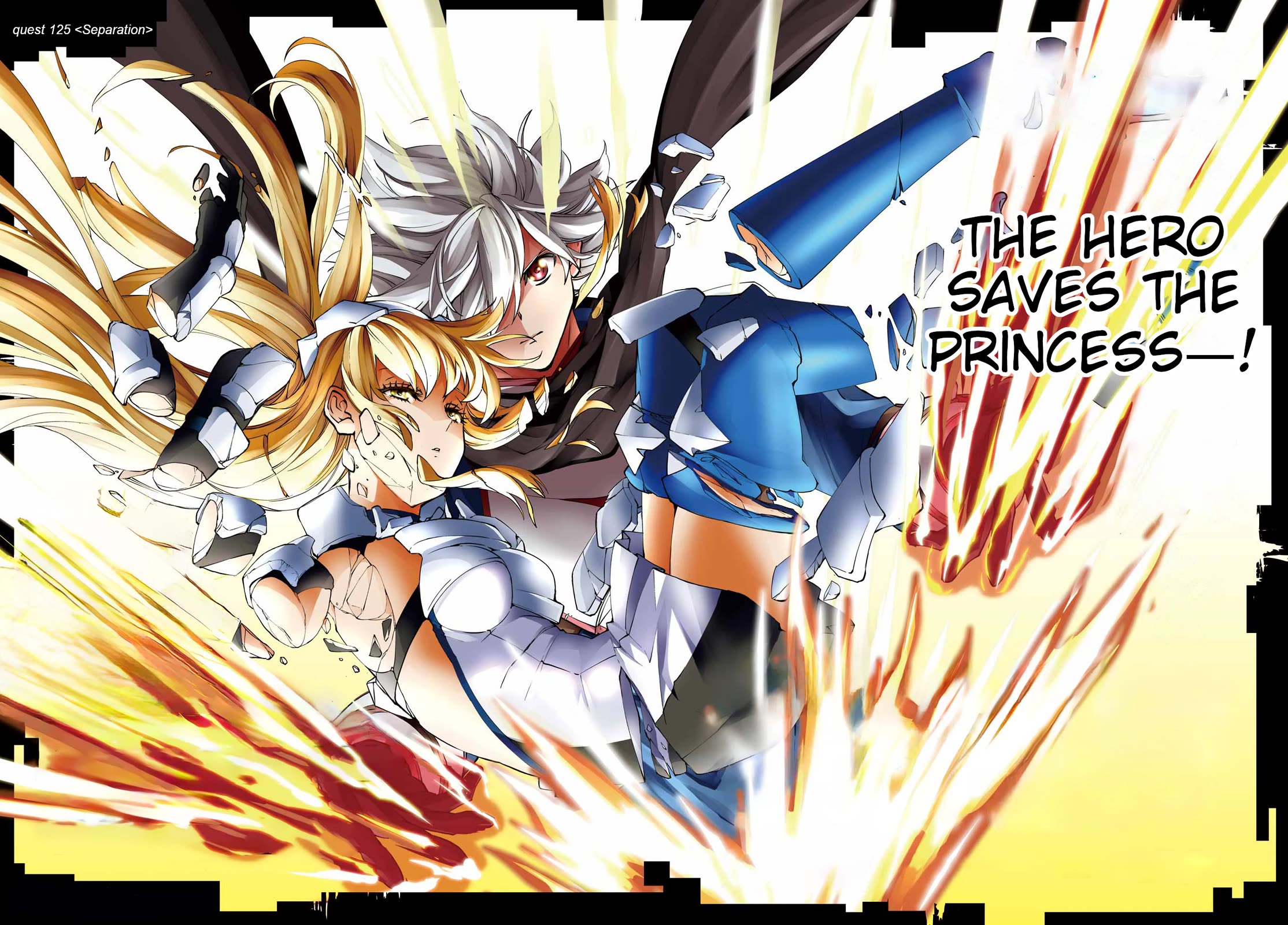 Dungeon ni Deai o Motomeru no wa Machigatte Iru Darou ka Gaiden - Sword Oratoria Chapter 125 page 3 - Chapter 125: Separation