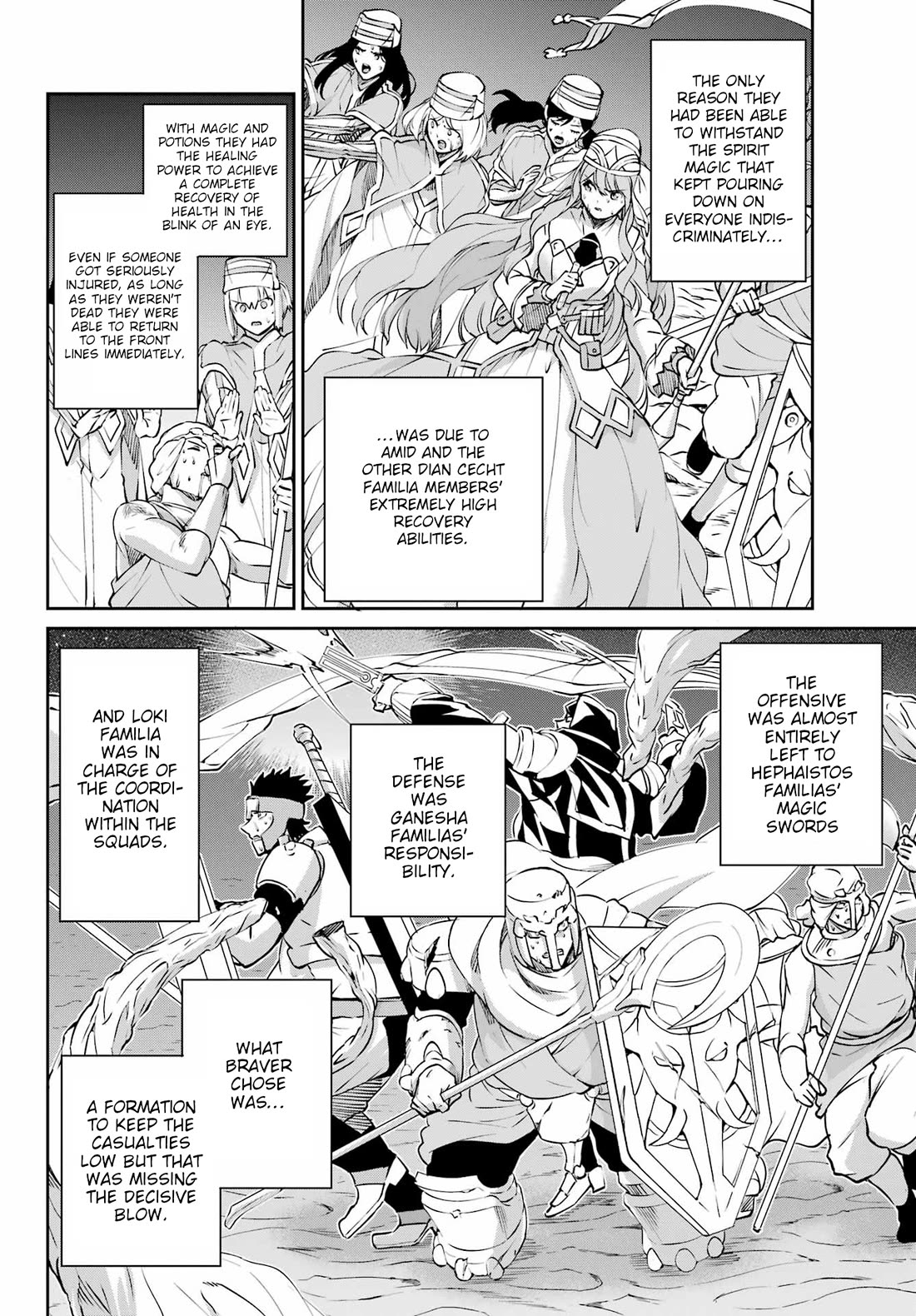 Dungeon ni Deai o Motomeru no wa Machigatte Iru Darou ka Gaiden - Sword Oratoria Chapter 126 page 37 - Chapter 126: Apocalypse