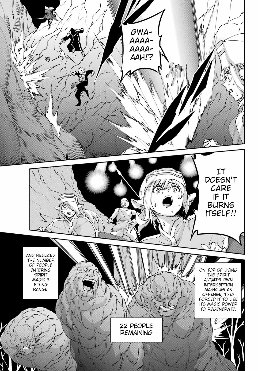 Dungeon ni Deai o Motomeru no wa Machigatte Iru Darou ka Gaiden - Sword Oratoria Chapter 127 page 19 - Chapter 127: Critical Point