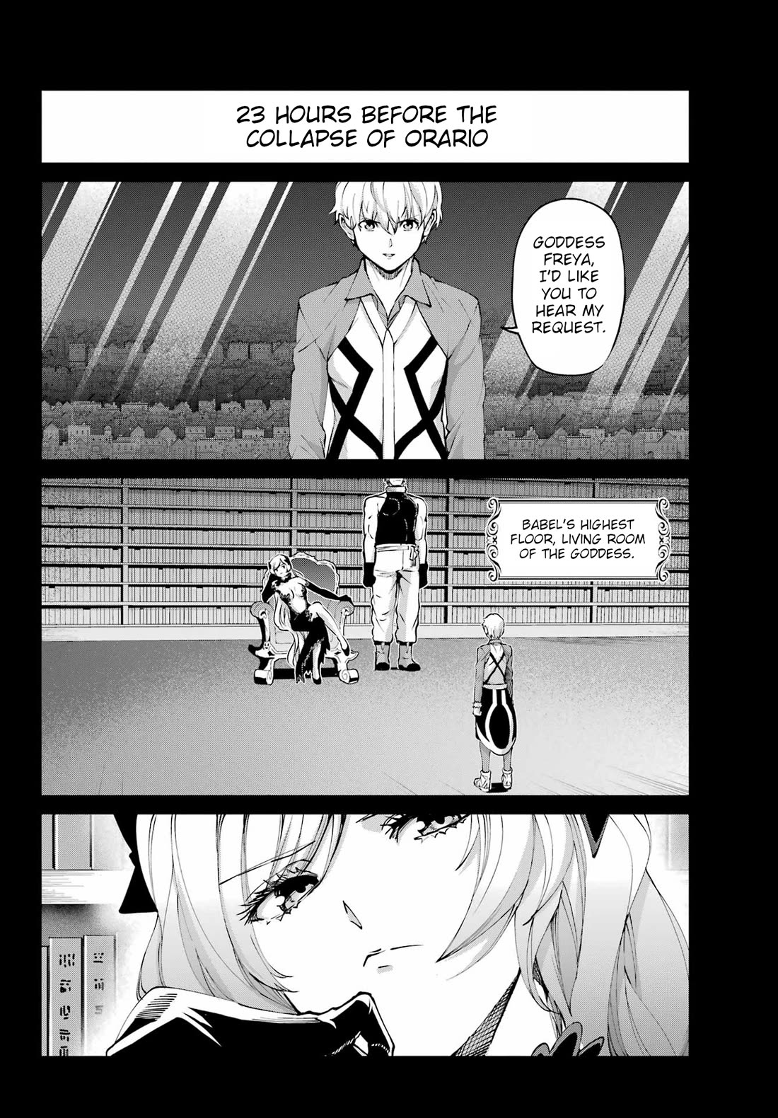 Dungeon ni Deai o Motomeru no wa Machigatte Iru Darou ka Gaiden - Sword Oratoria Chapter 128 page 11 - Chapter 128: Memoria Freese